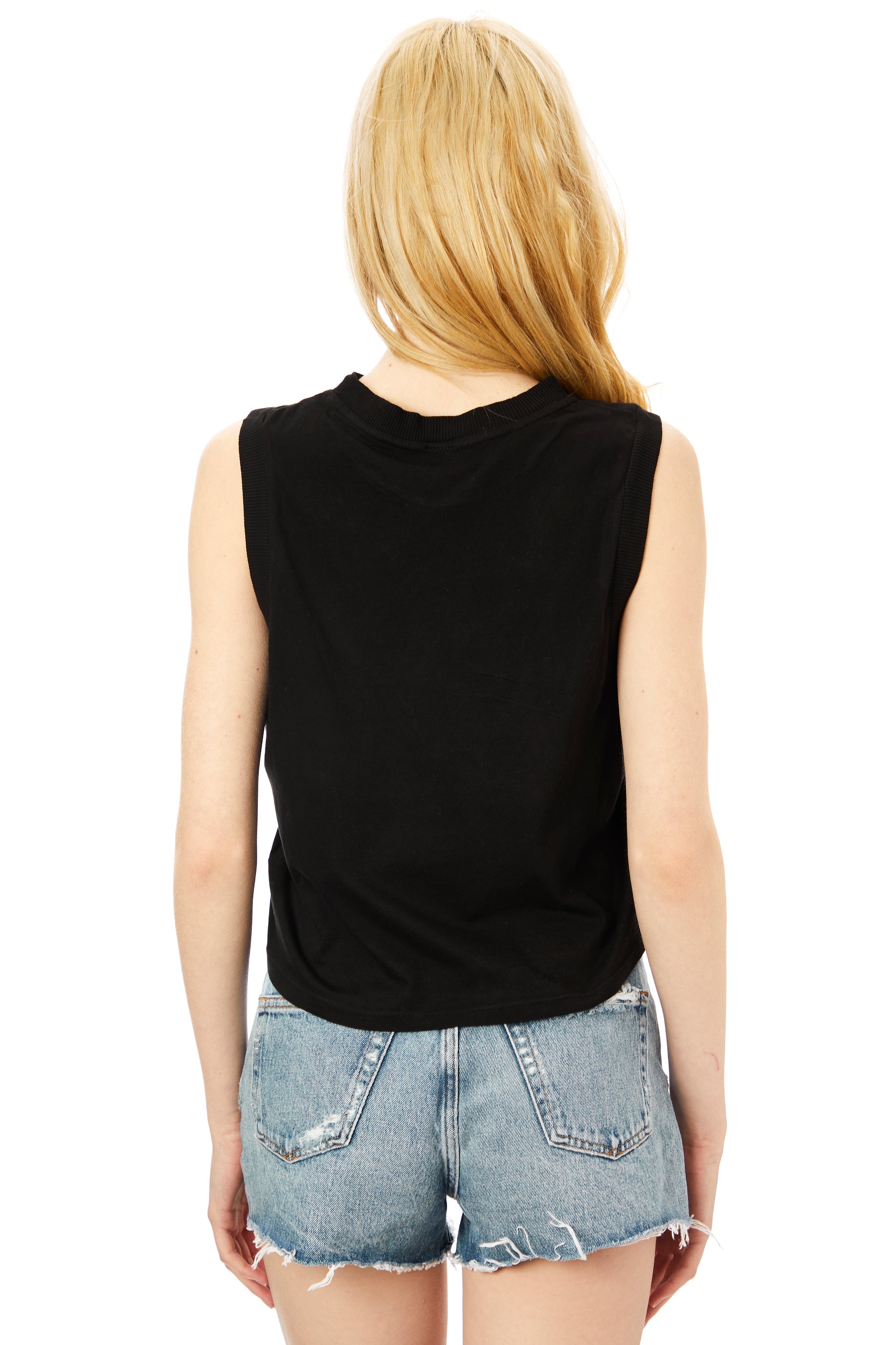 Cropped Boxy Tank Top