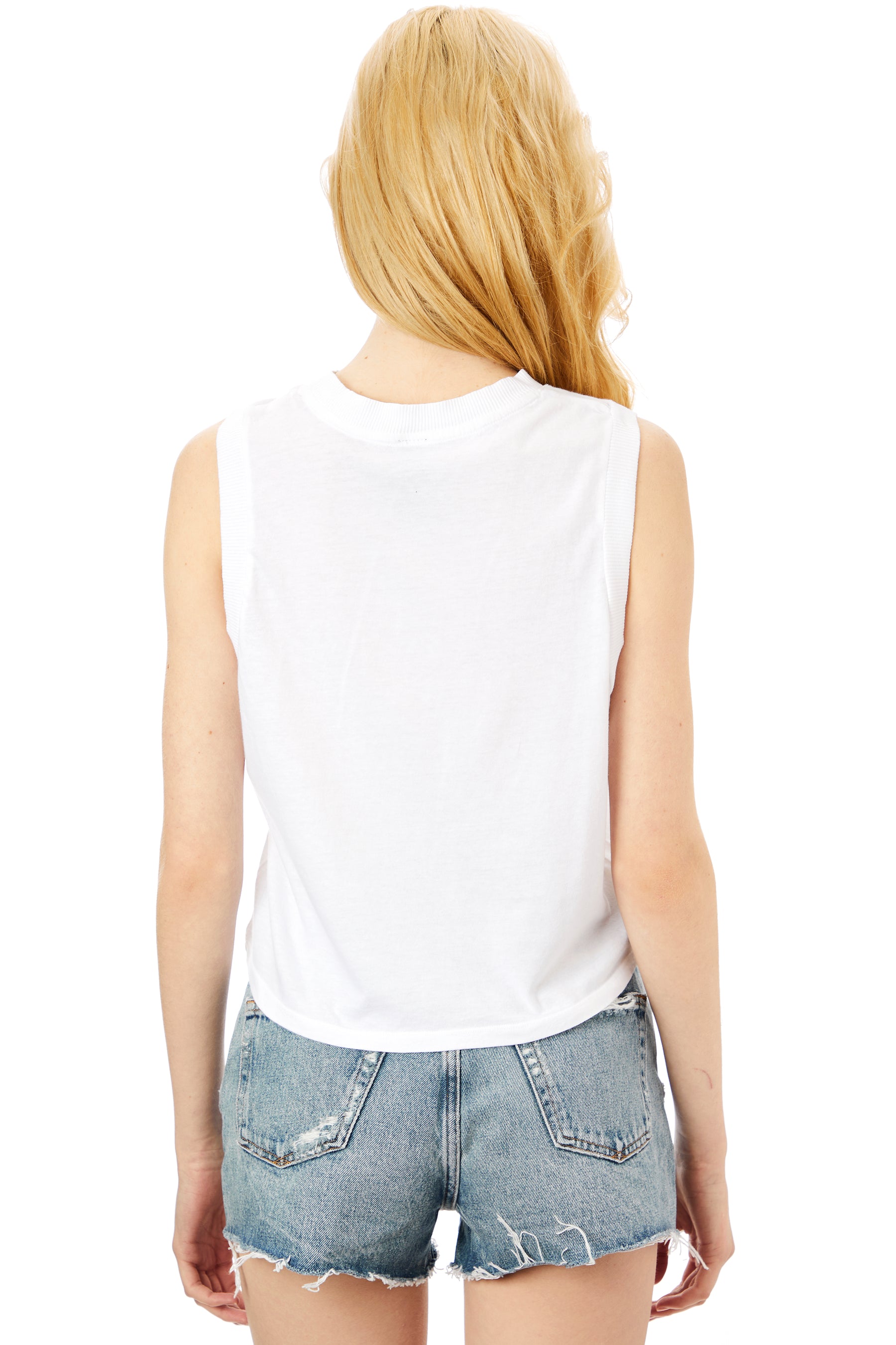 Cropped Boxy Tank Top