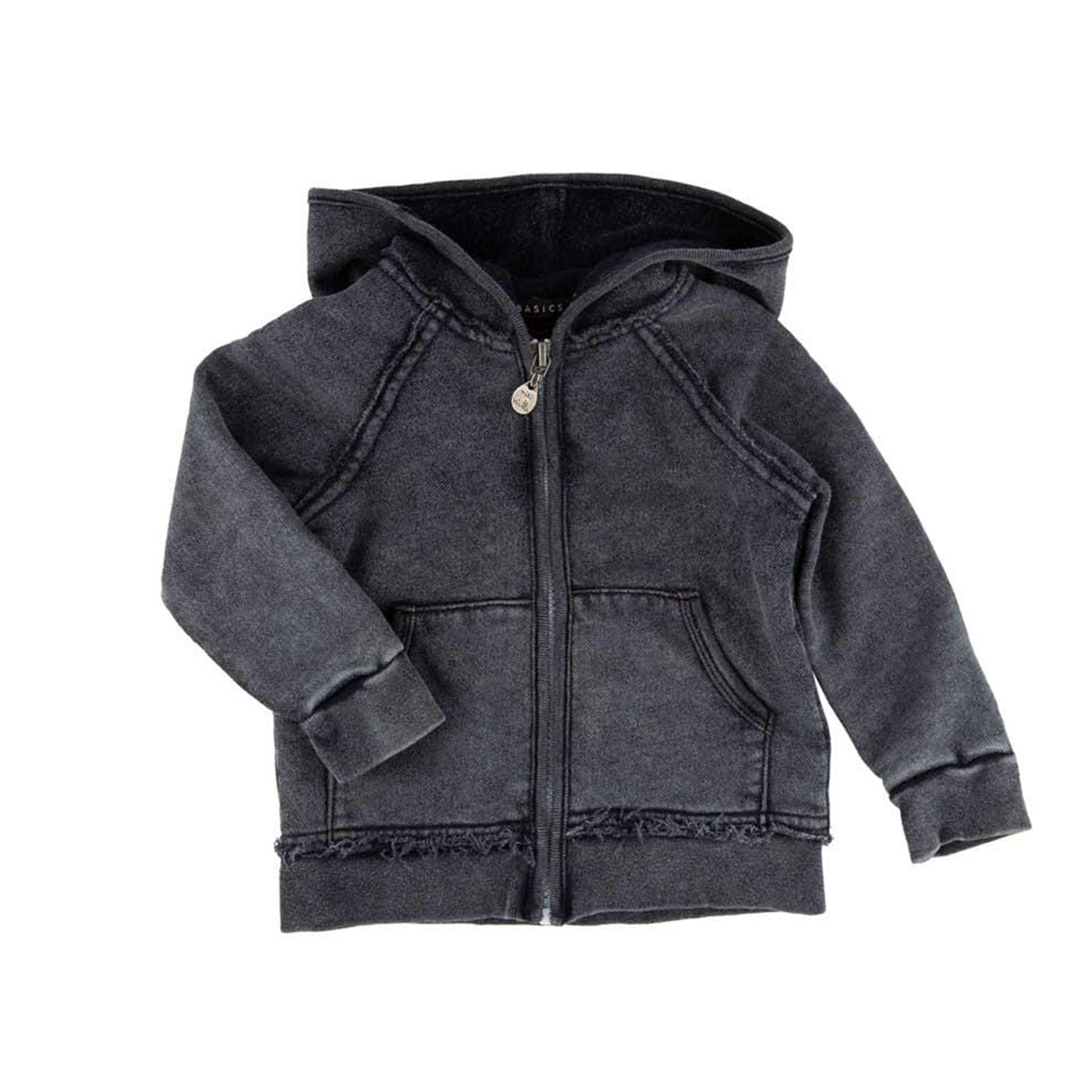 Indigo Hoodie Zip Up Sweatshirt Night