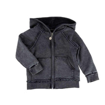 Indigo Hoodie Zip Up Sweatshirt Night