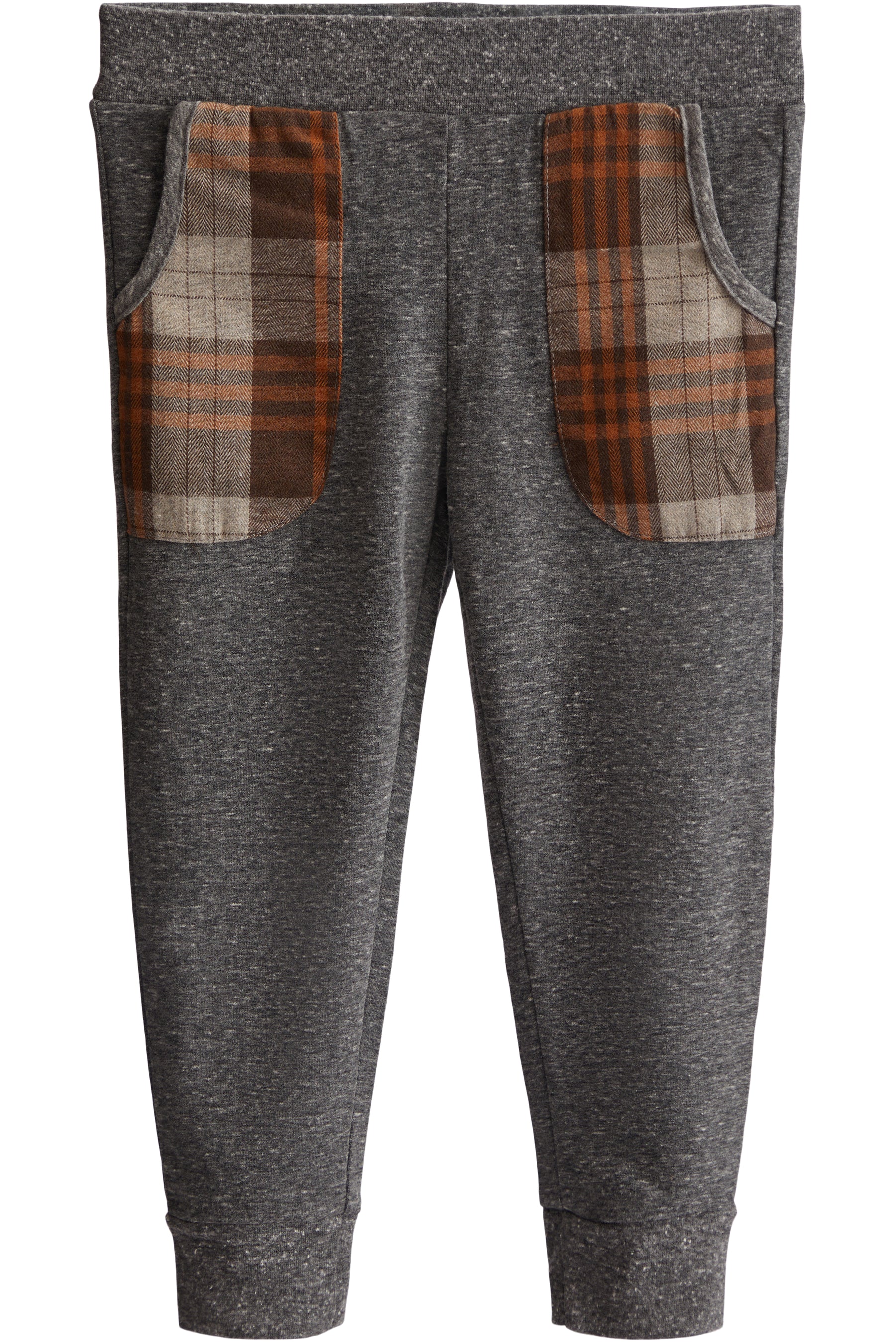 Haydon Plaid Jogger Hazelnut