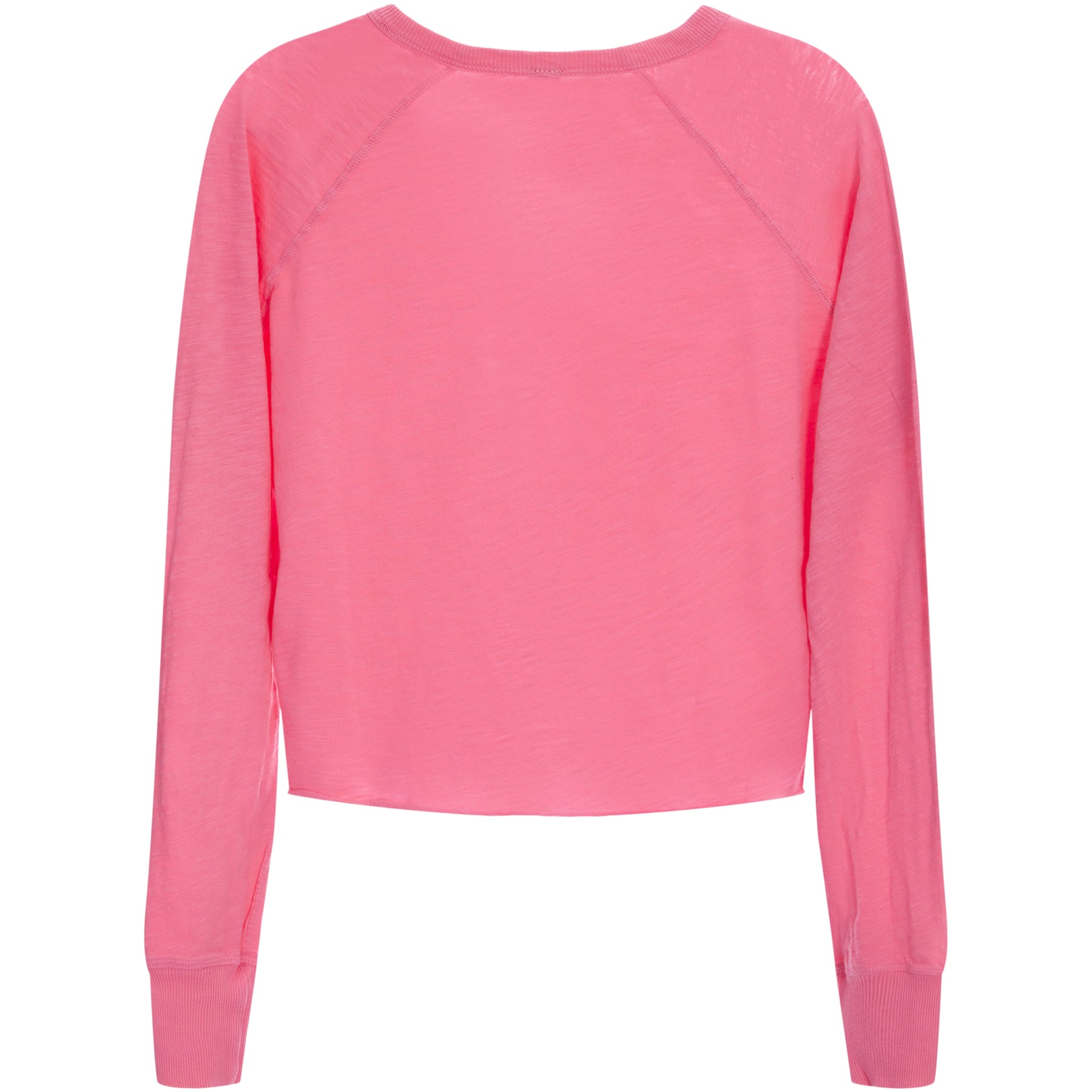 Split Neck Crop Top