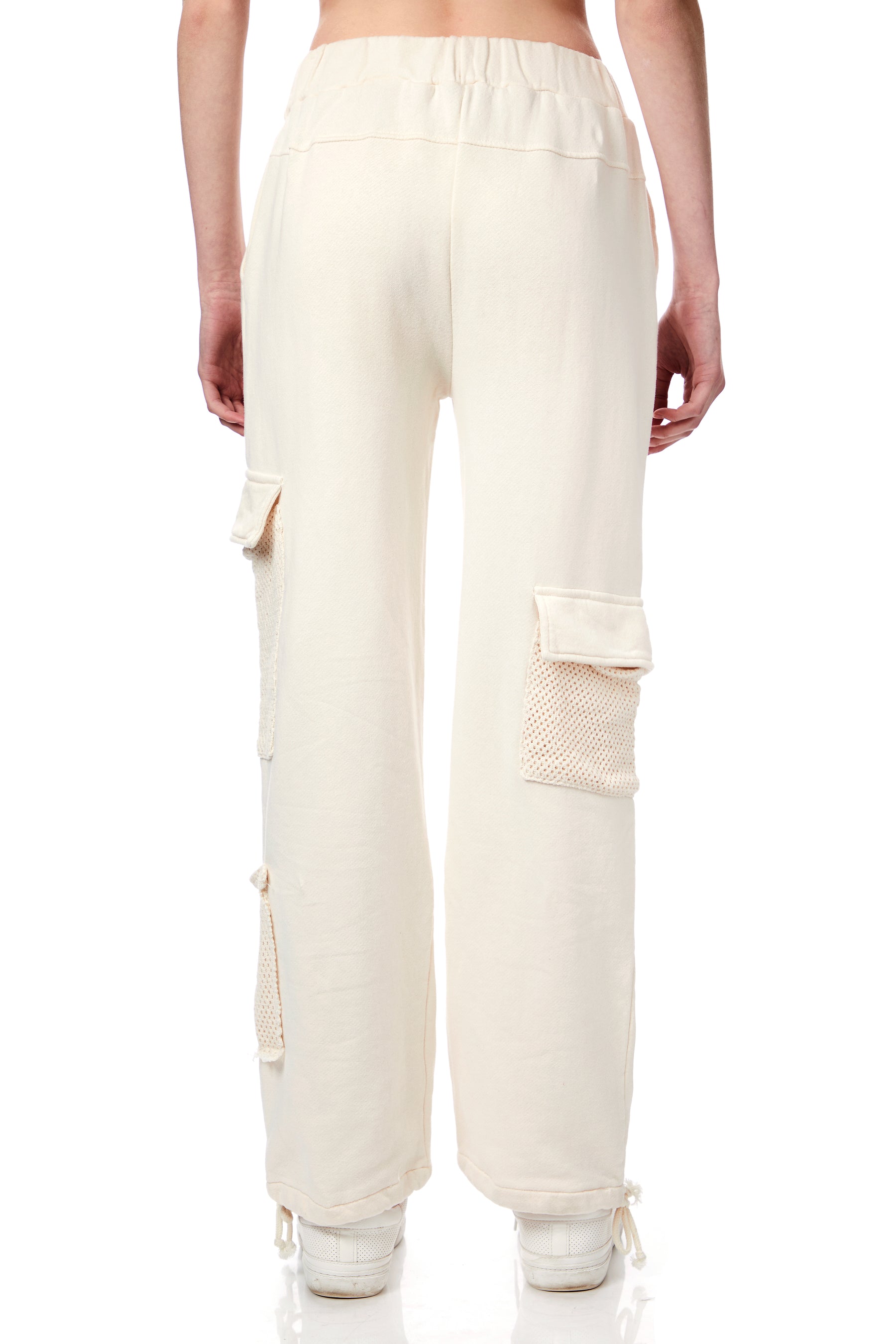 Mesh Crochet Cargo Pant