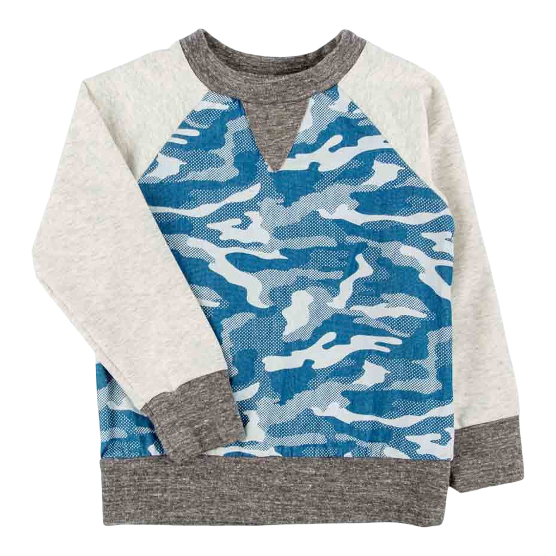 Iggy Sweatshirt Blue Camo