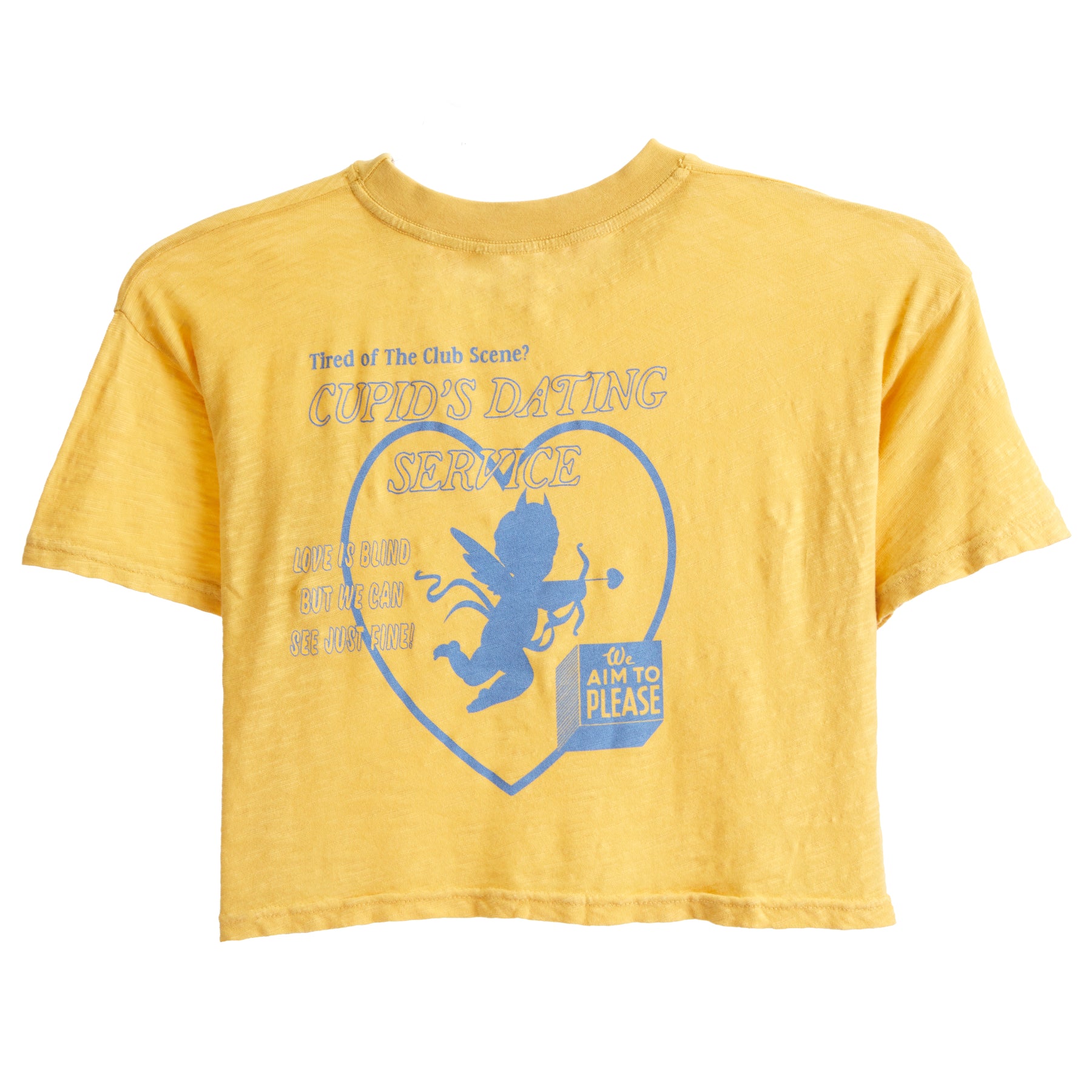 Love Is Blind Cropped Tee