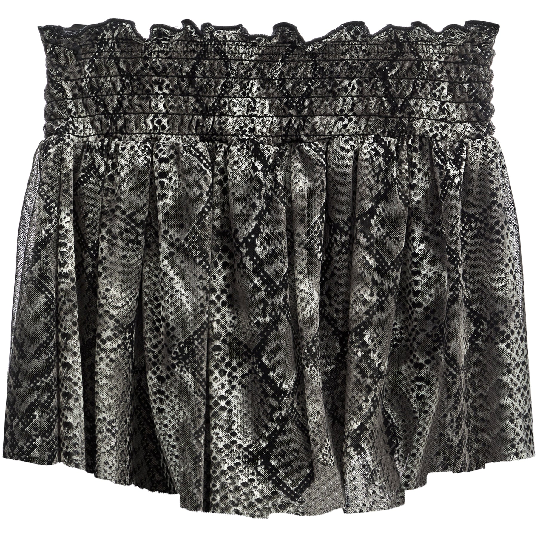 Mesh Pleated Skort