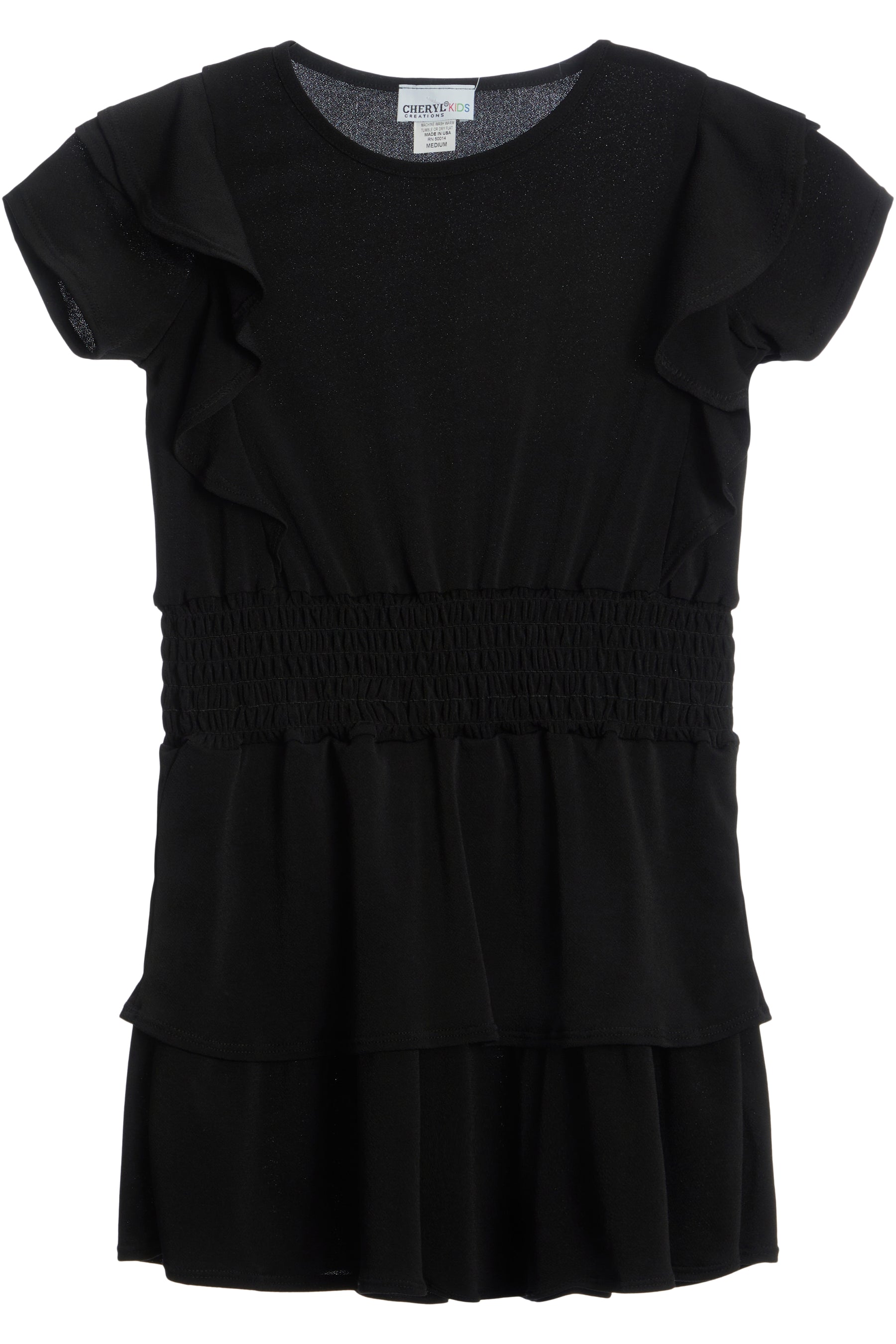 Ruffle Smocked Waist Dress