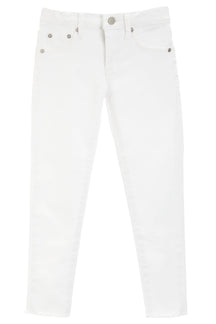 5 pocket Basic Skinny w/Destruction