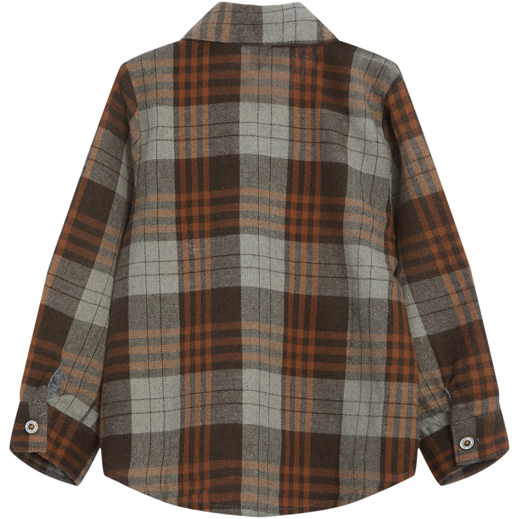 Jacob L/S Button Down Plaid Shirt Hazelnut