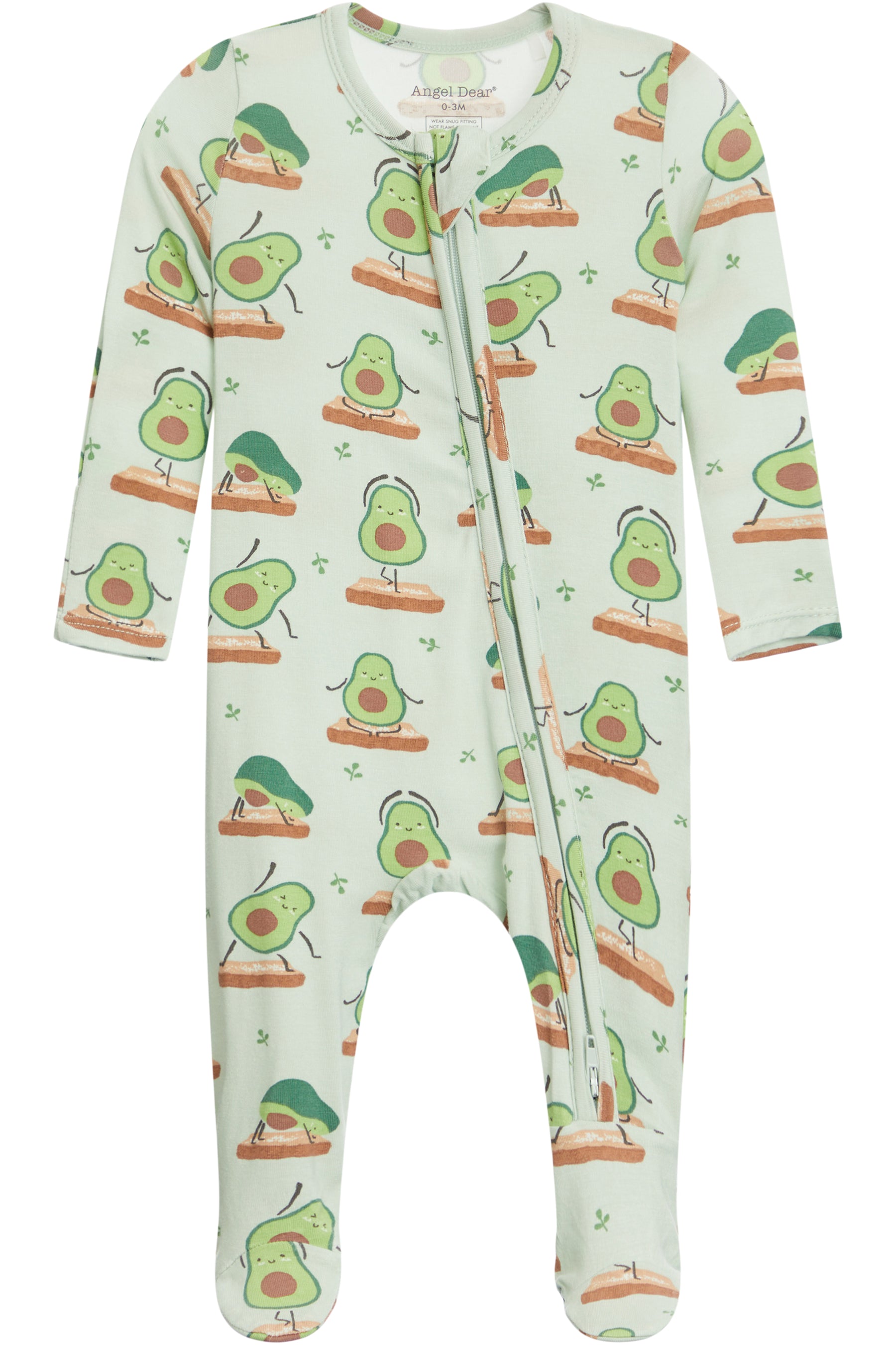 2-Way Zipper Footie- Avy