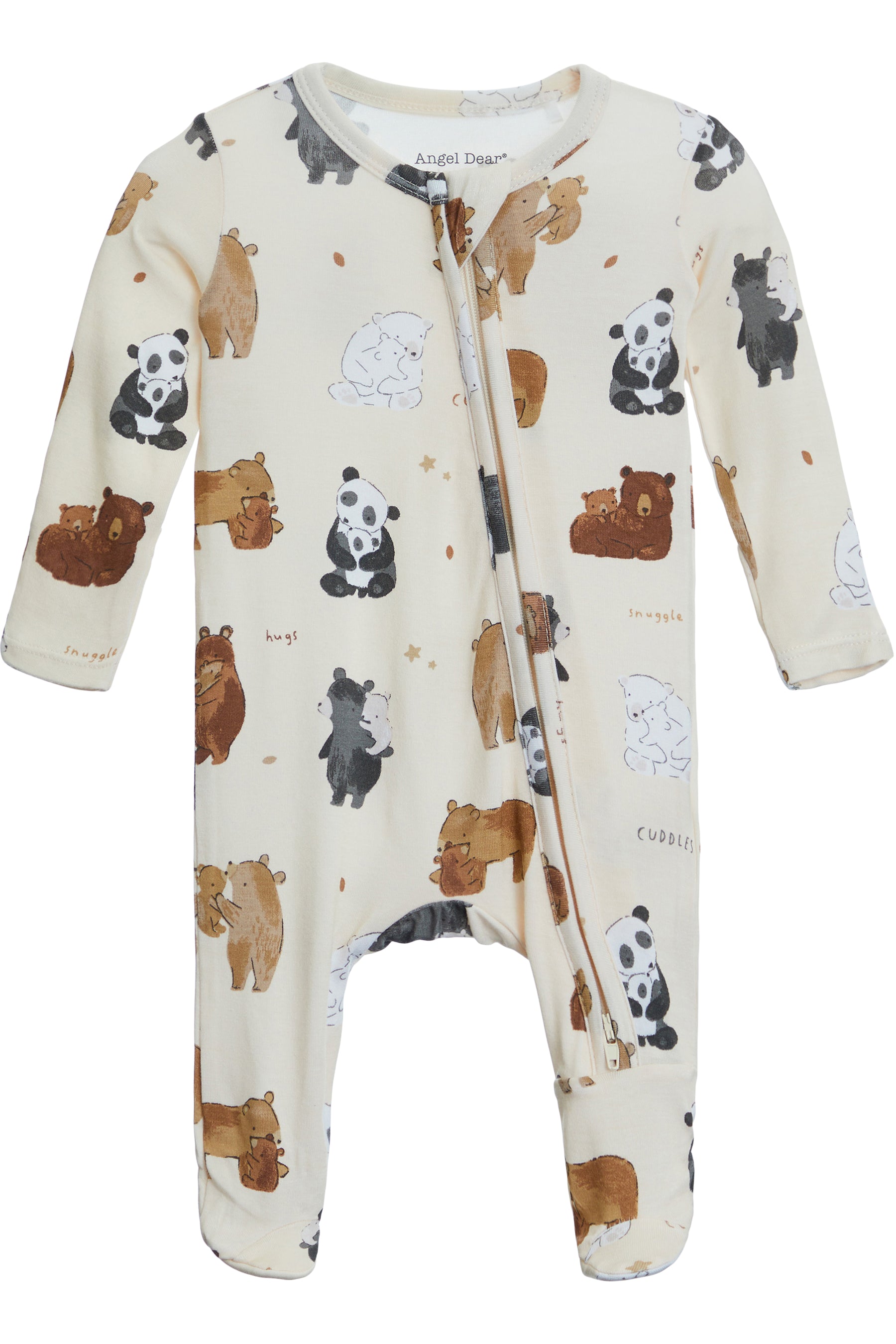 2-Way Zipper Footie- Bear Hugs