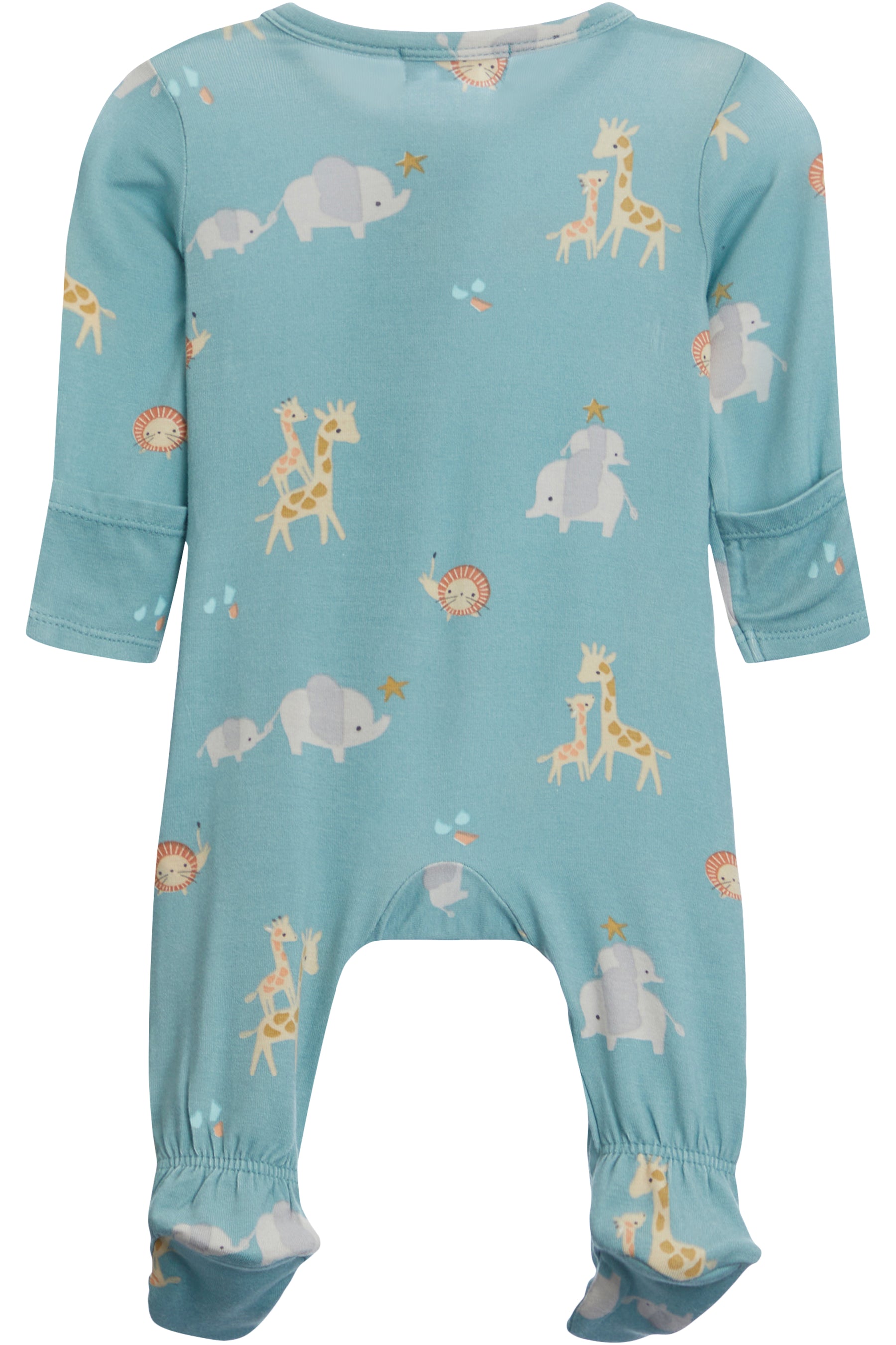 2-Way Zipper Footie-Safari