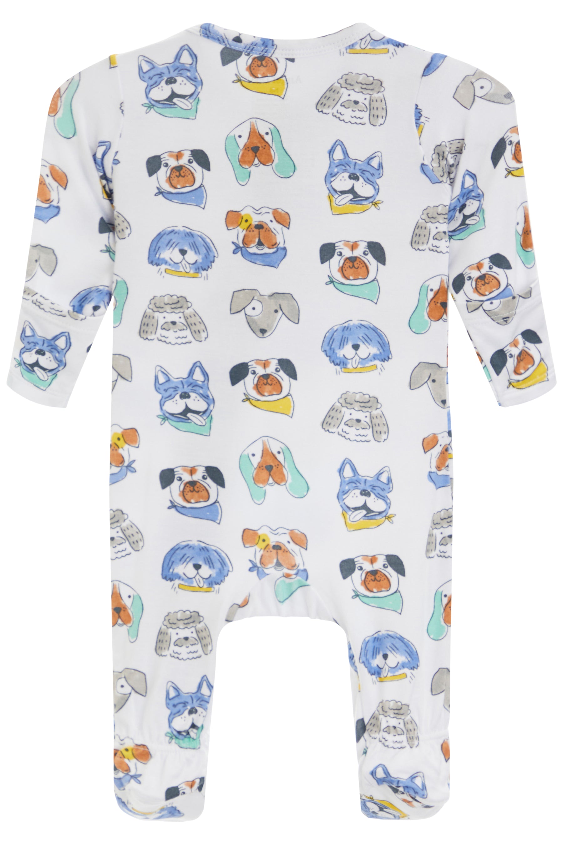 2-way Zipper Footie- Furry Friends