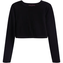 Long Sleeve Ribbed Crop Top