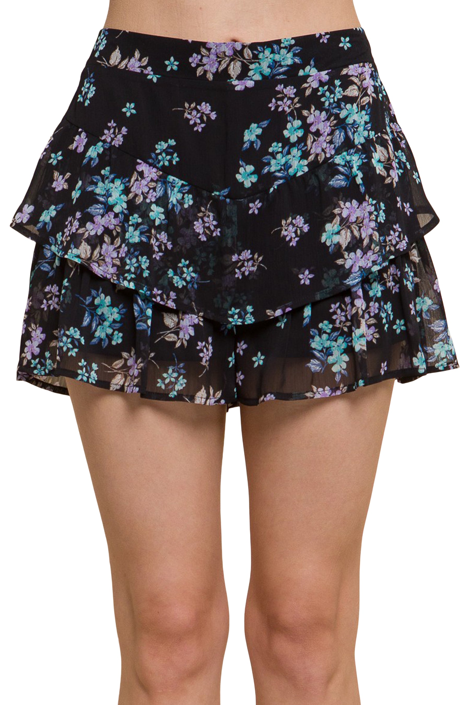 Floral Skort
