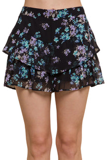 Floral Skort