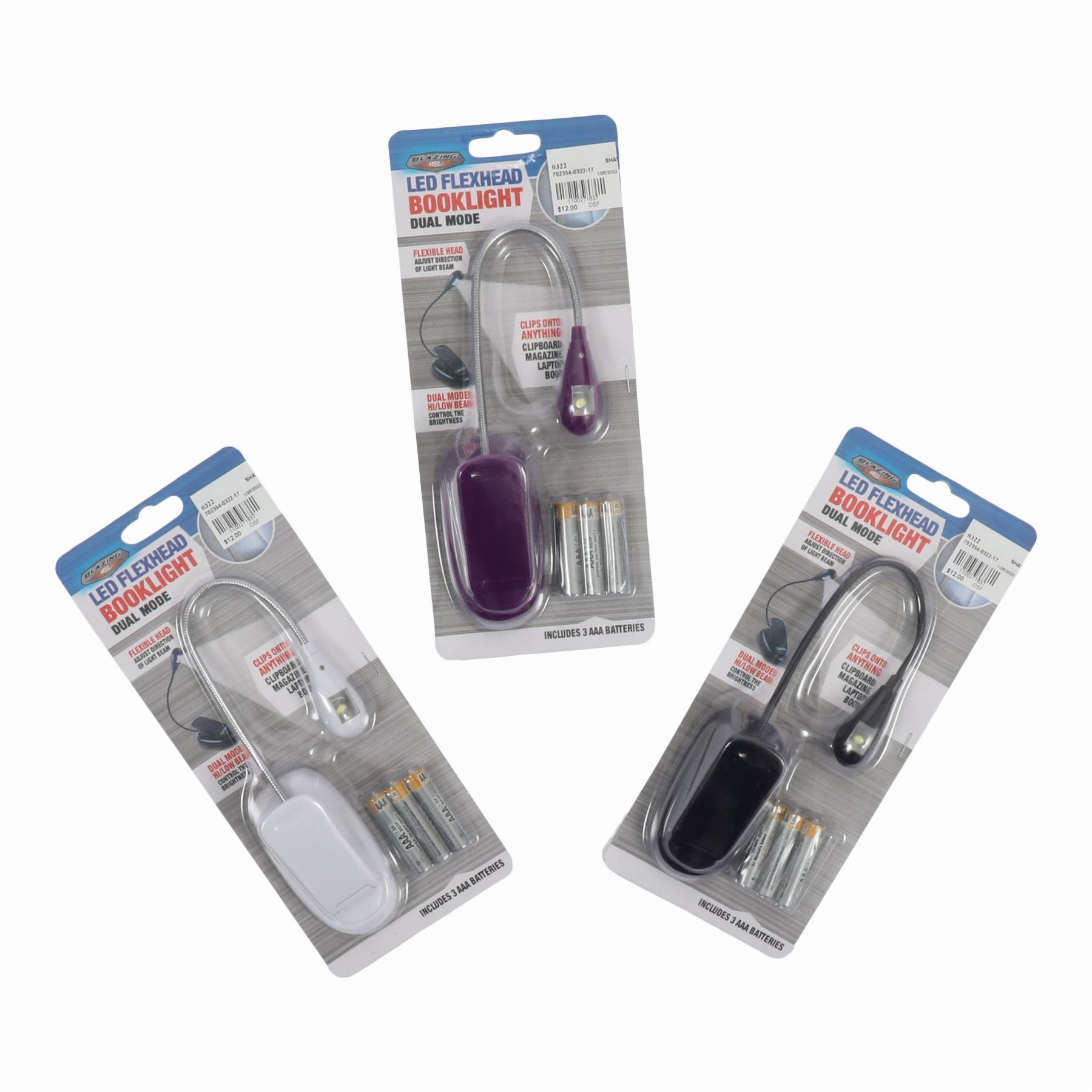 LED Flex Head Book Lamp