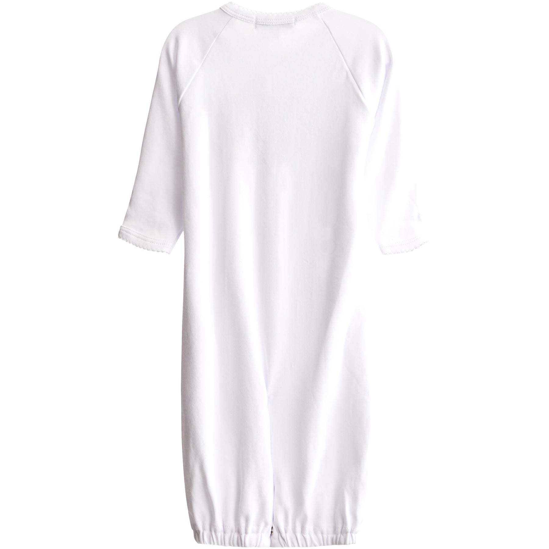 Converter White Blue Eyelet Trim