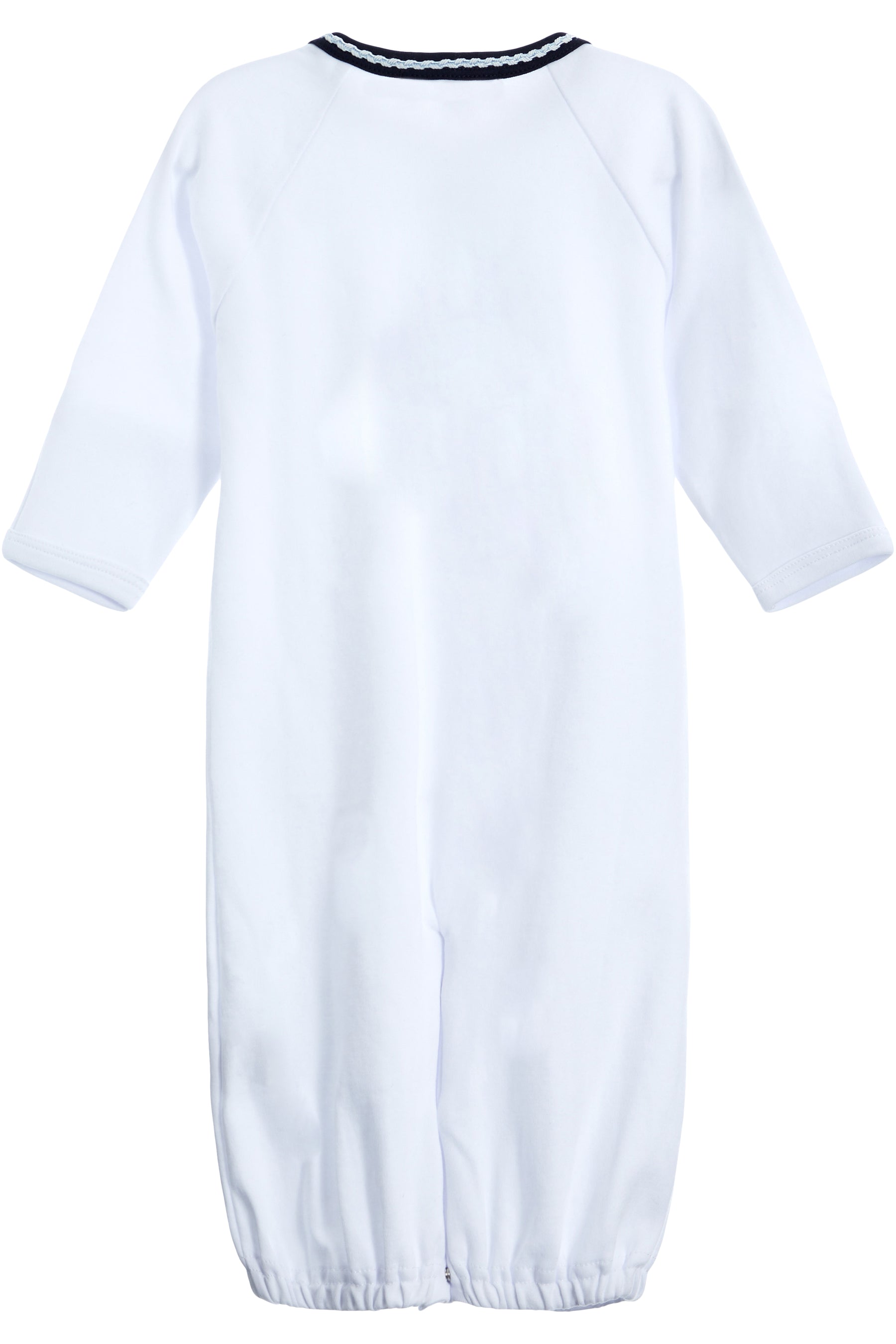 Converter- White/Navy Braid