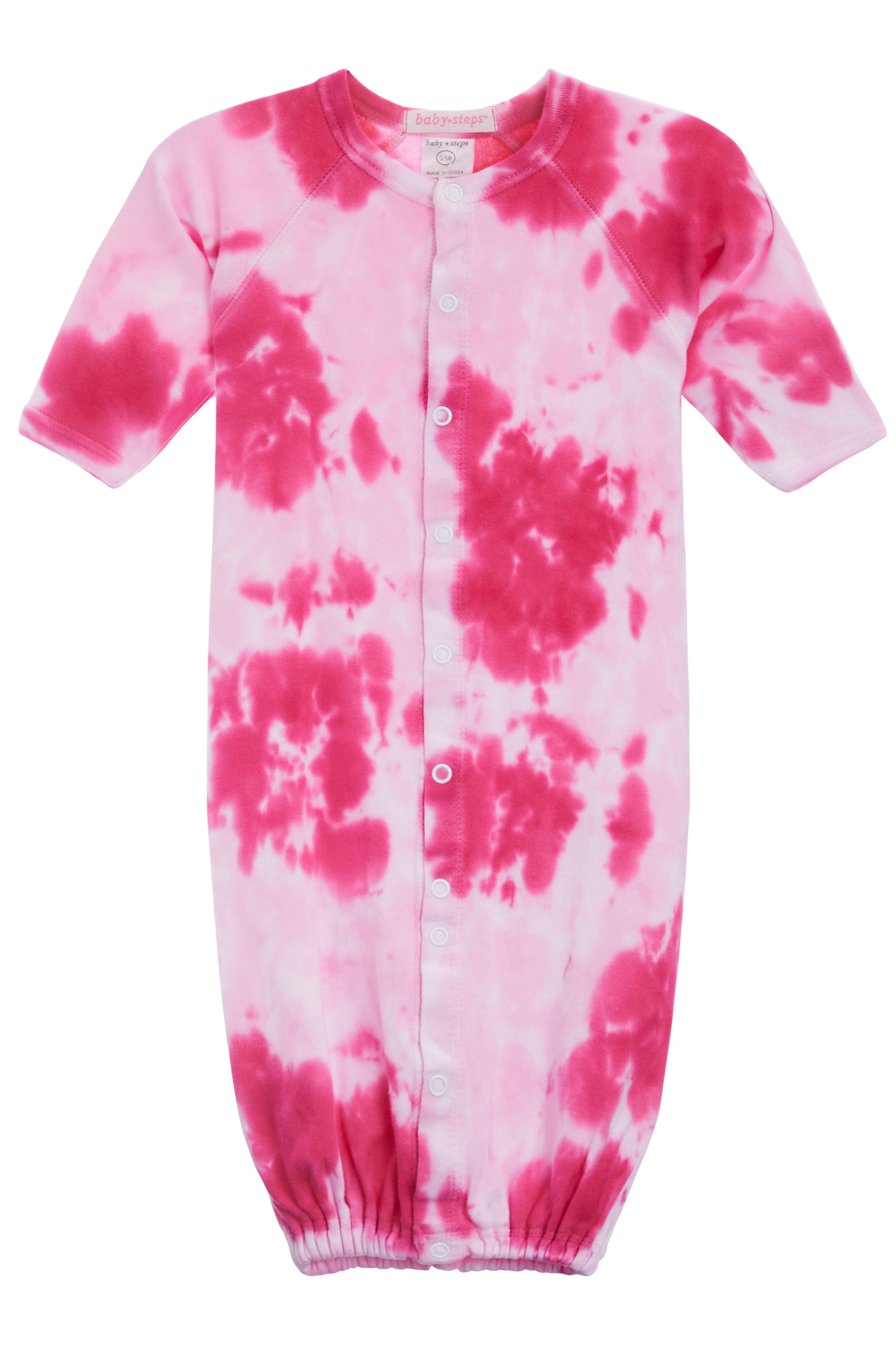 Tie Dye Converter Gown- Roses