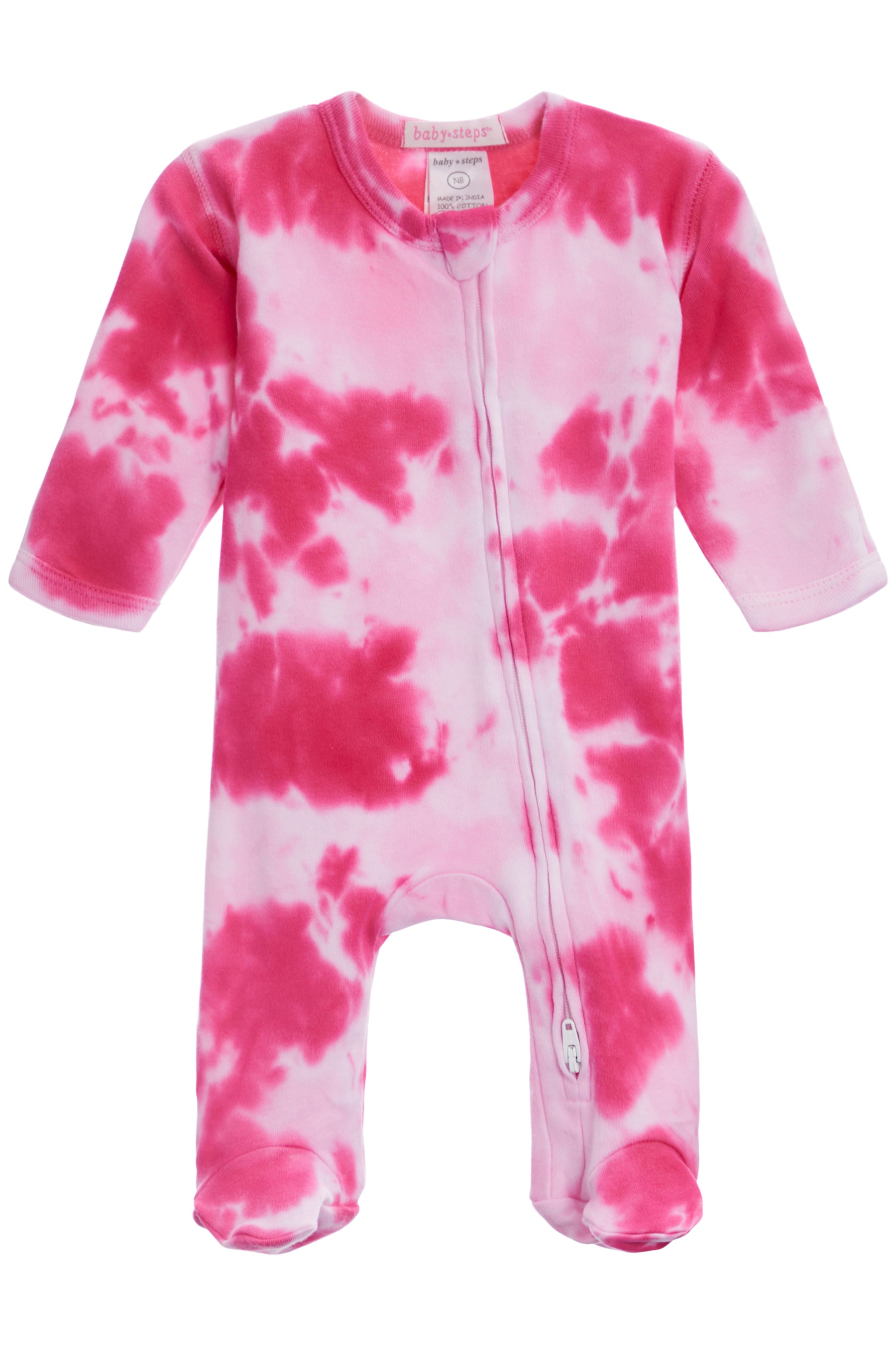 Tie Dye Footie- Roses