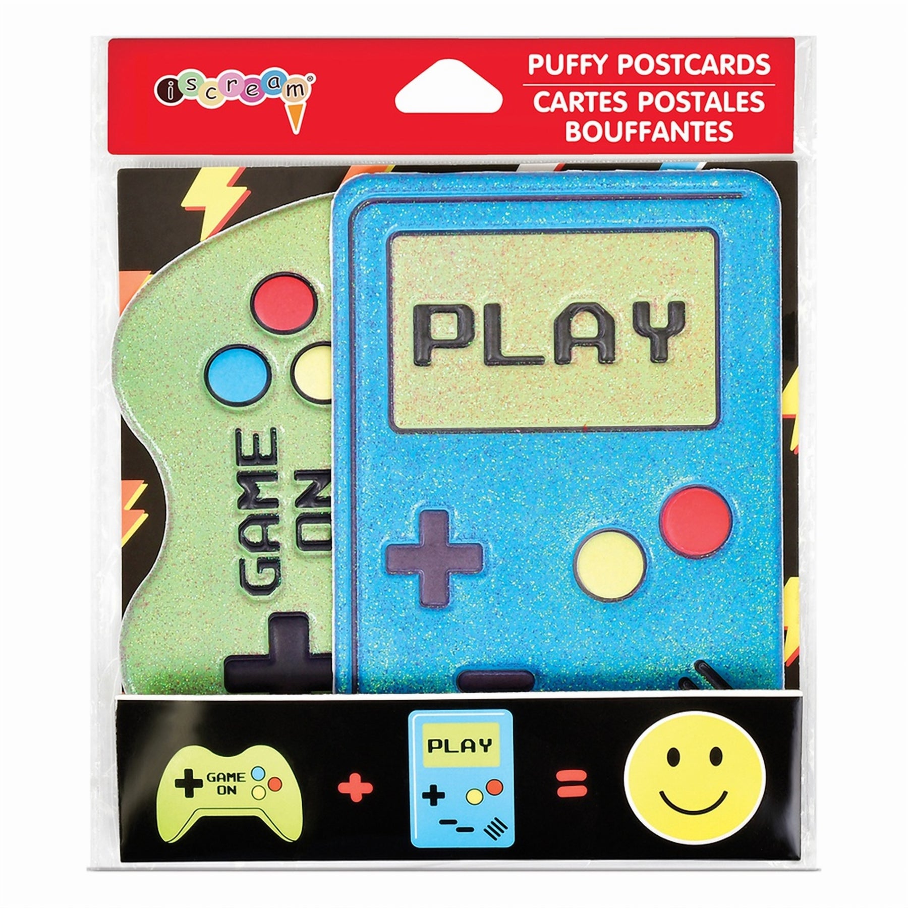Gamer Puffy Postcard