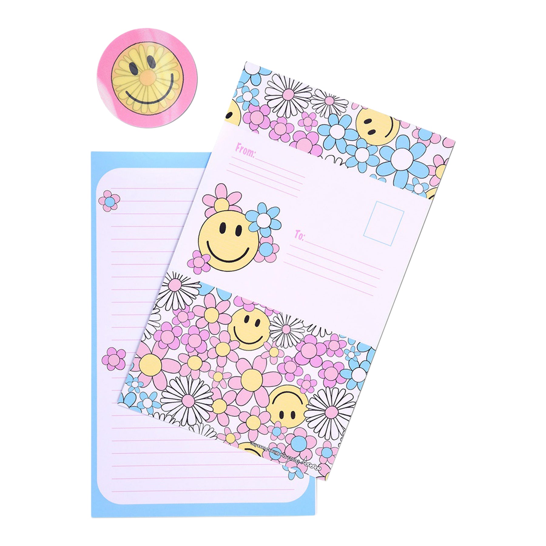 Daisy Smilies Foldover