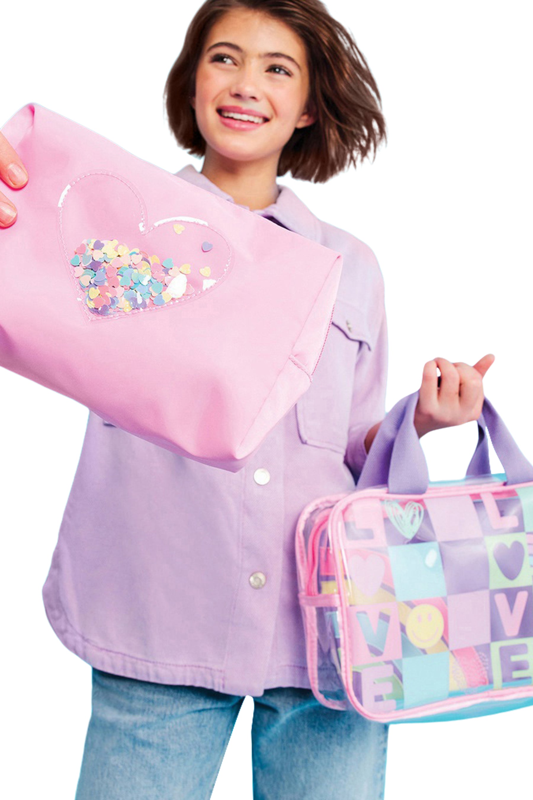 Talk About Love Cosmetic Bag Trio