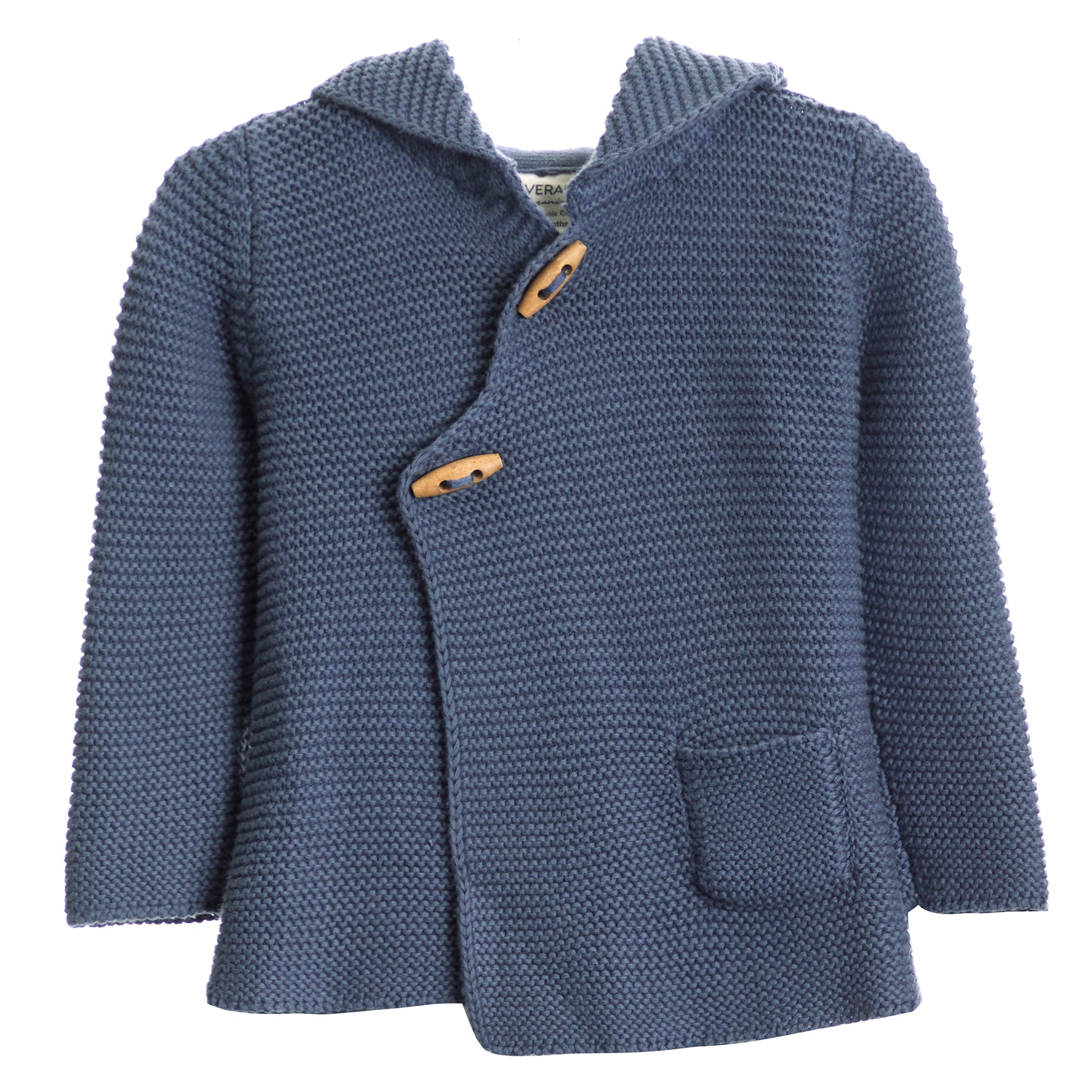 Hooded Sweater with Buttons