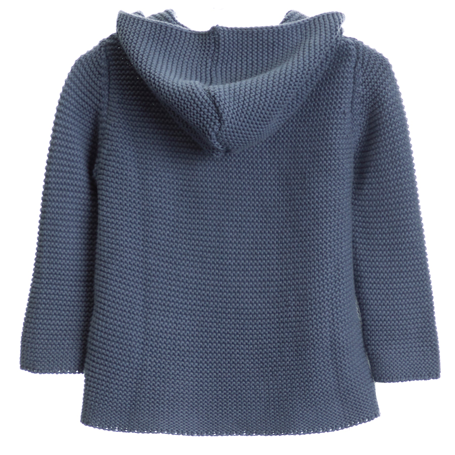 Hooded Sweater with Buttons
