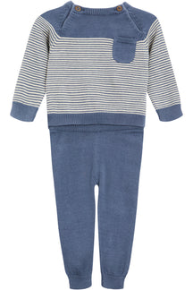 2 PC Set- Stripe Sweater with Legging