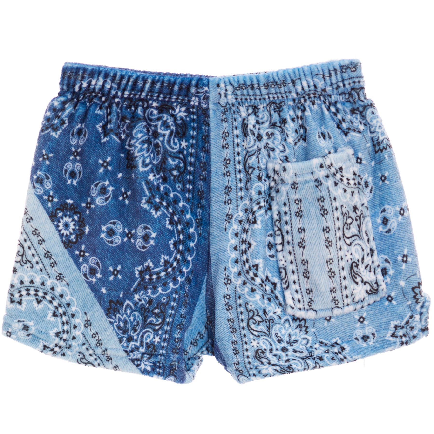 Bandana Plush Shorts