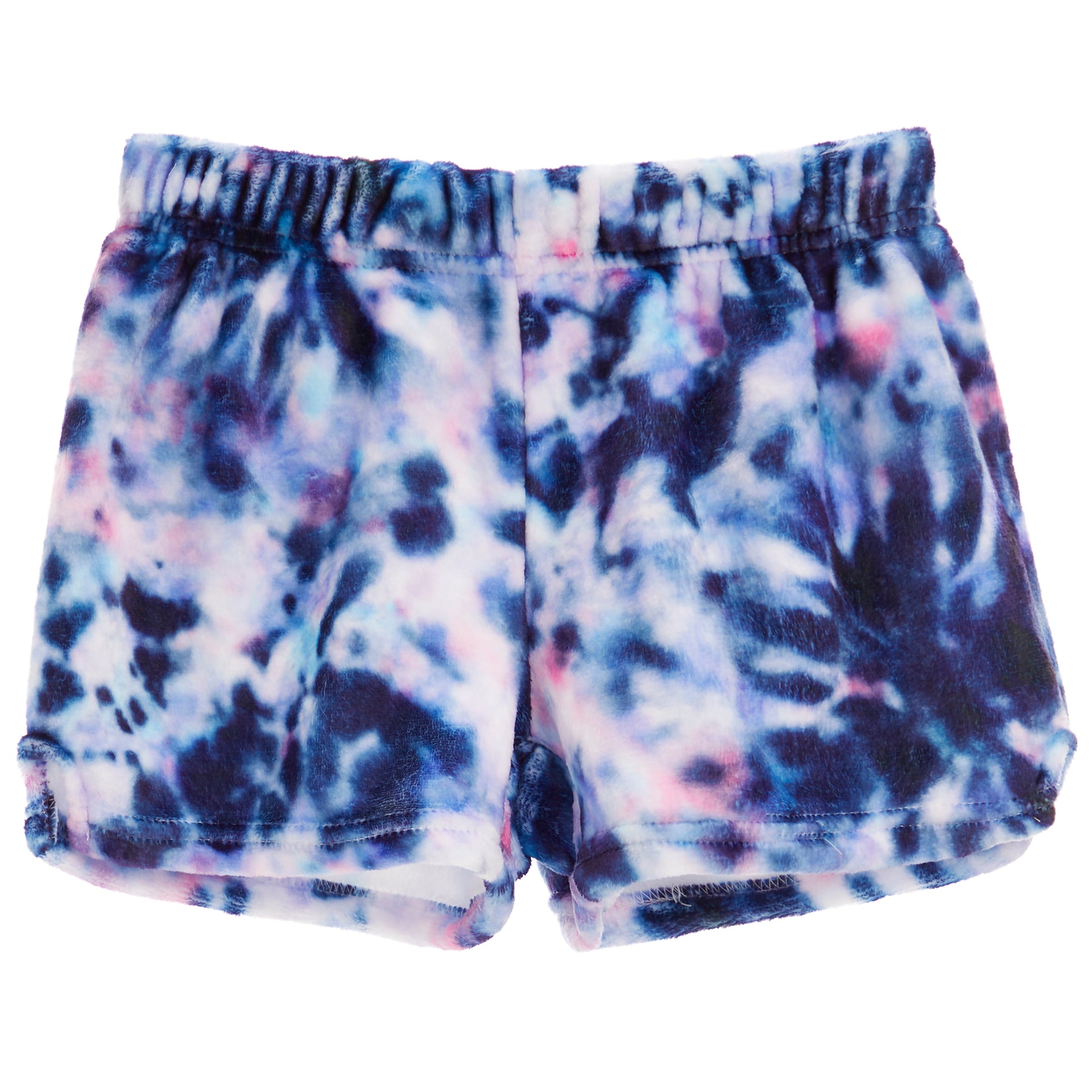 Night Tie Dye Plush Shorts