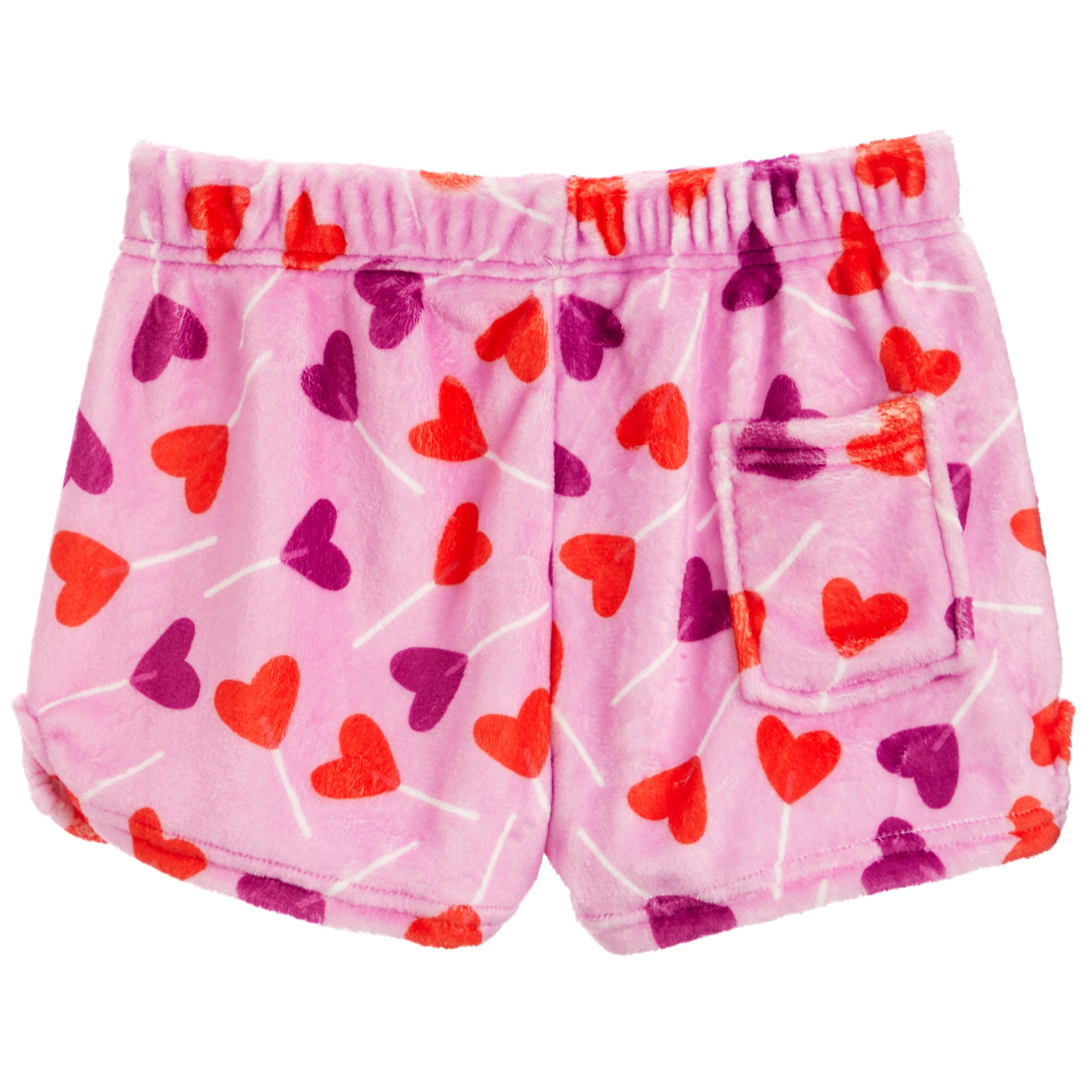 Heart Lollipop Plush Short