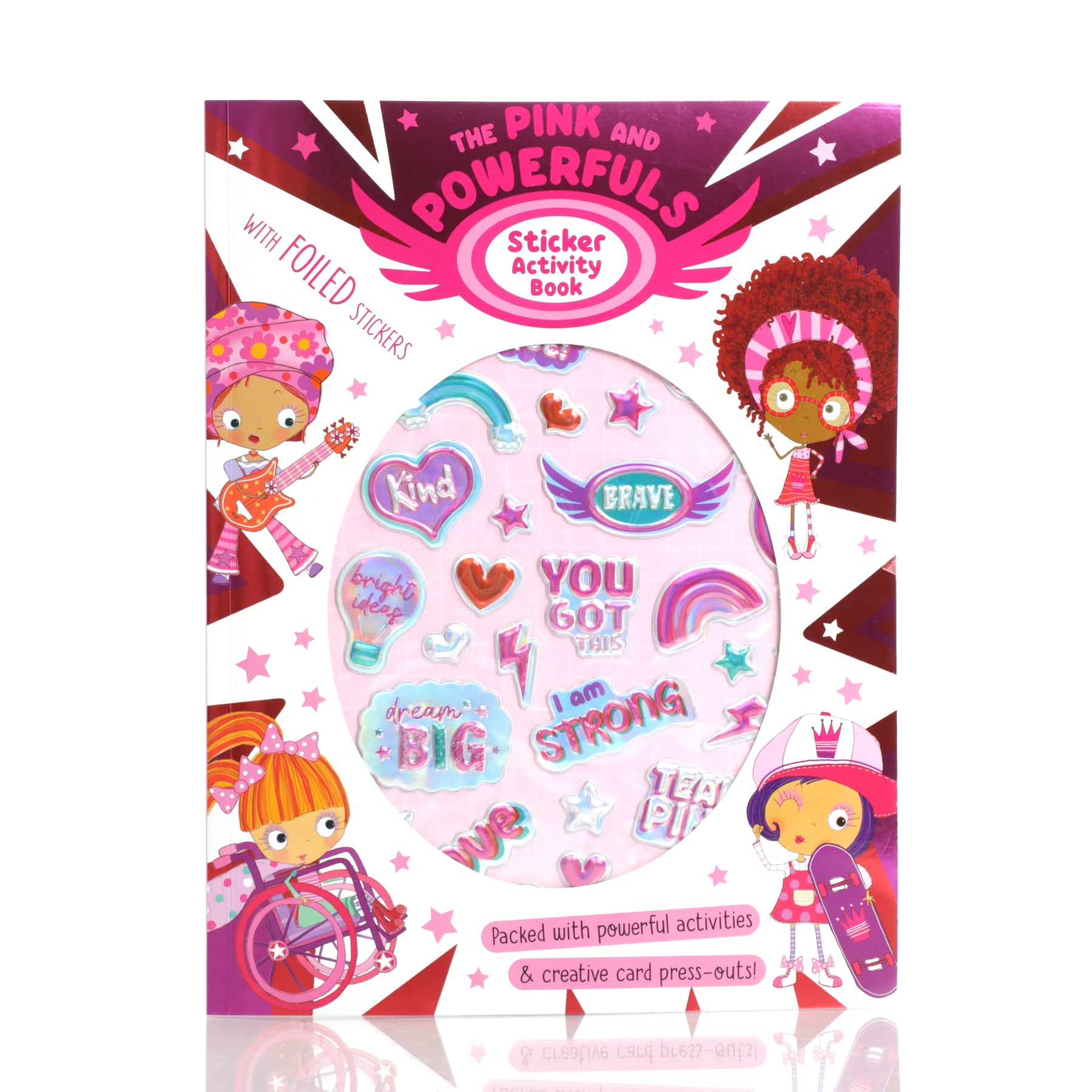 Pink And Powerful Sticker Books