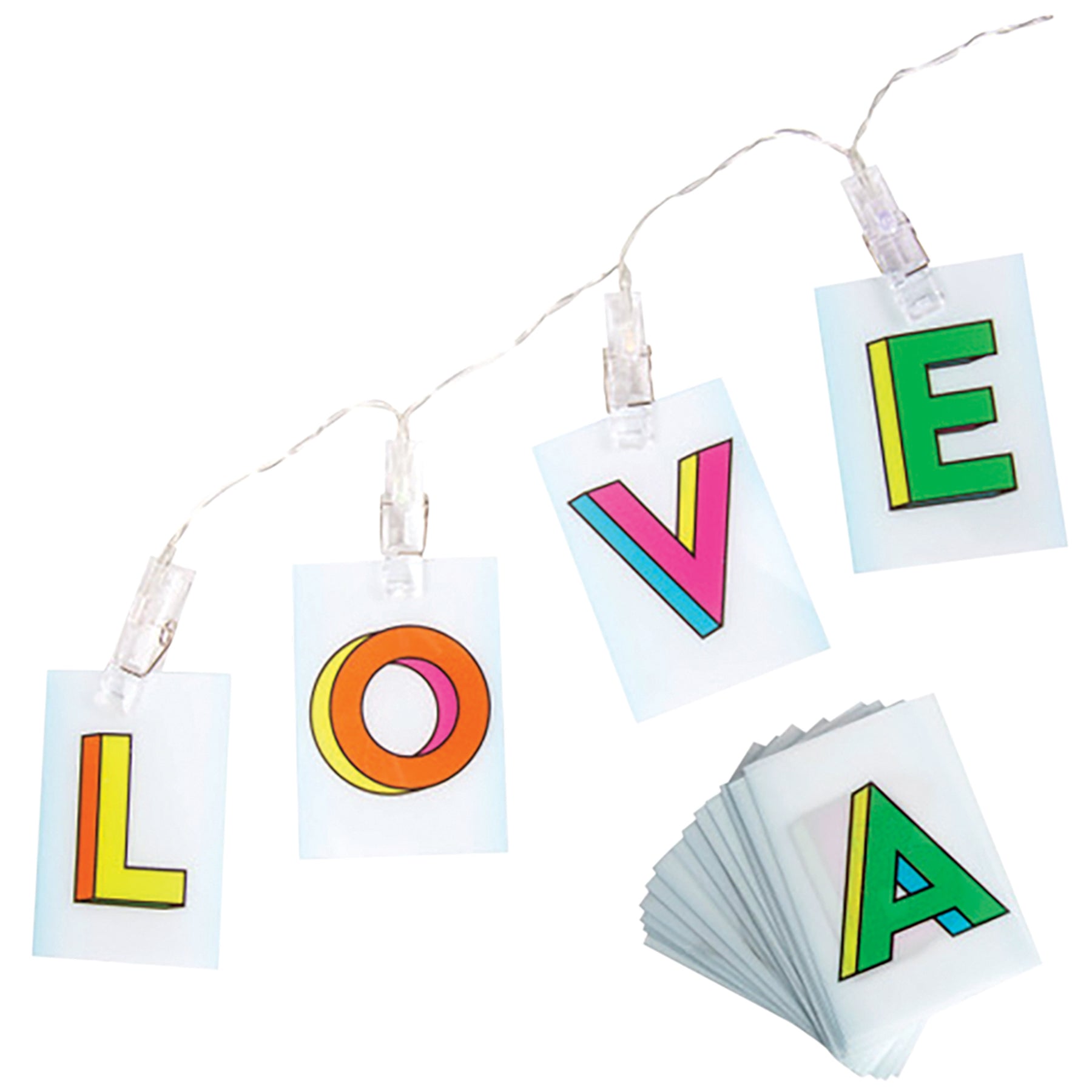 String Lights Rainbow Buds