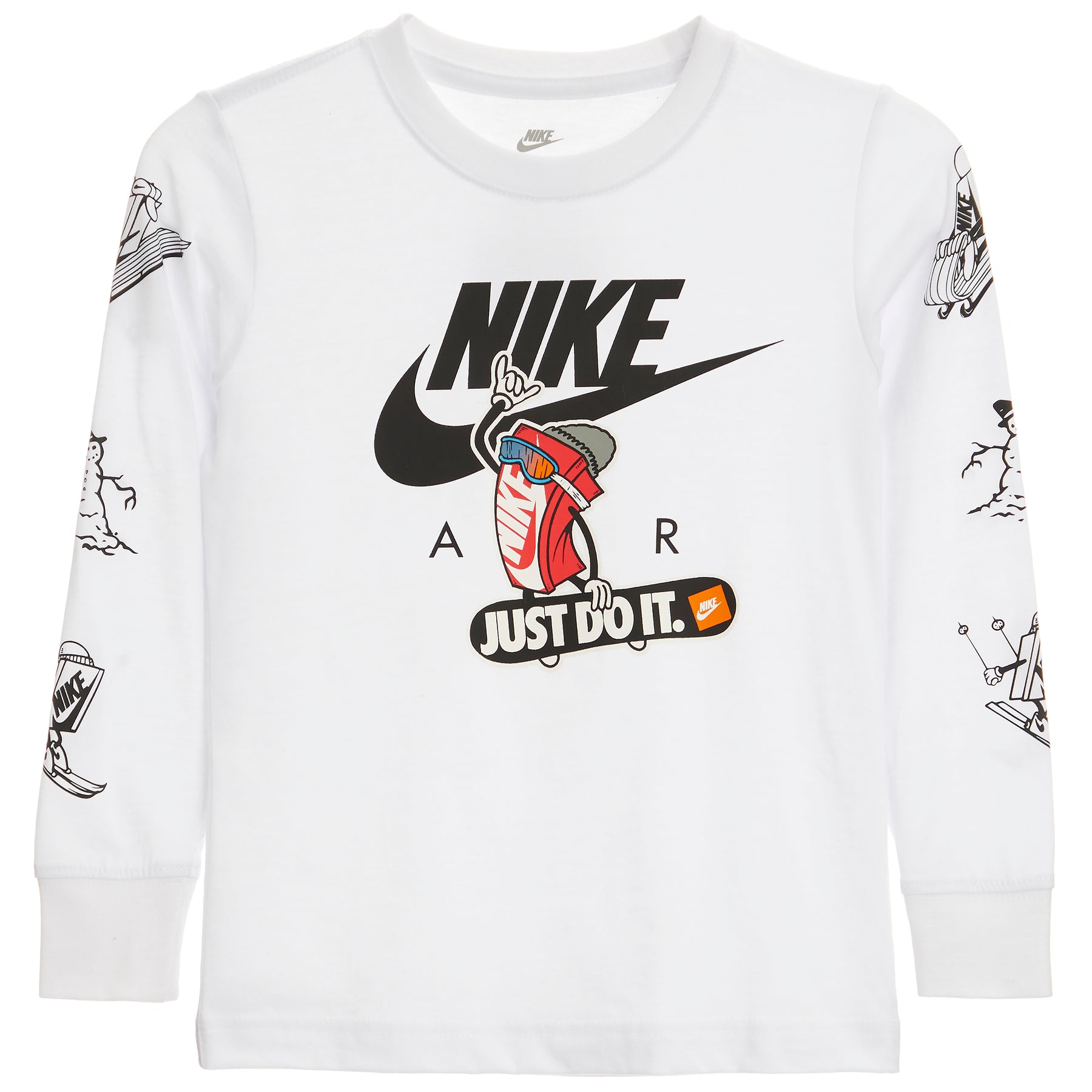 L/S Boxy Snowboard Graphic Tee