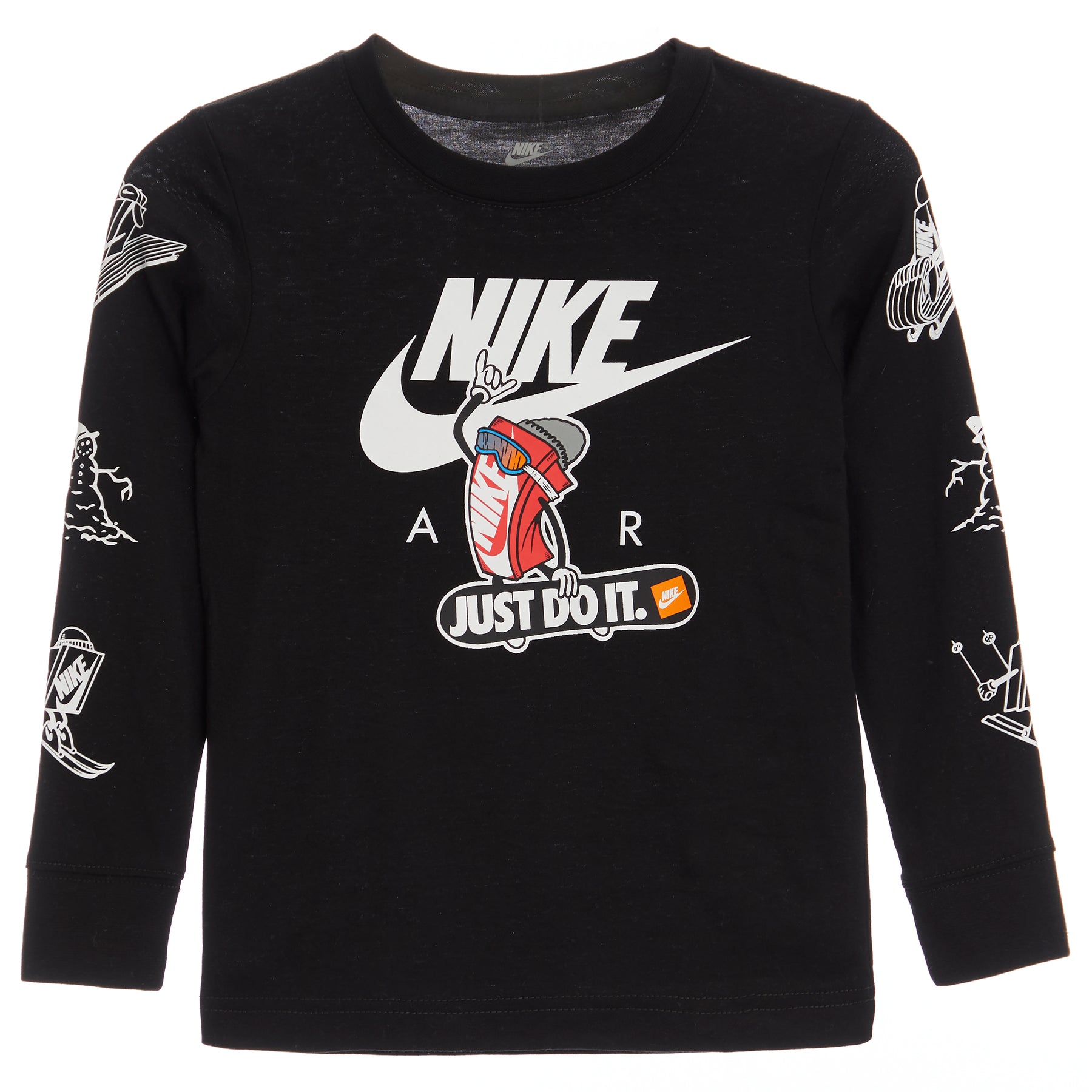 L/S Boxy Snowboard Graphic Tee