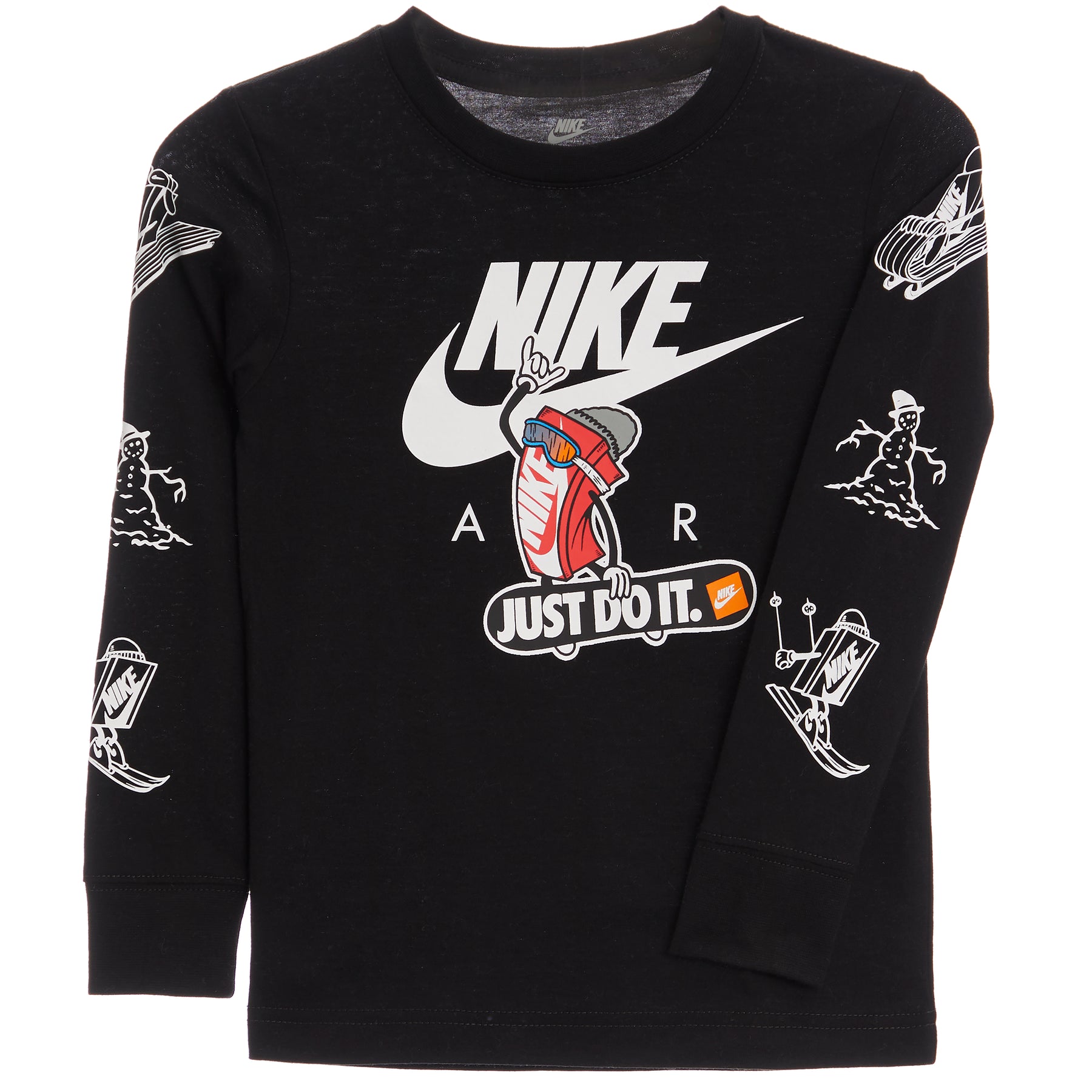 L/S Boxy Snowboard Graphic Tee