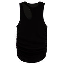 Ribbed Cutout Side Rouch Tank