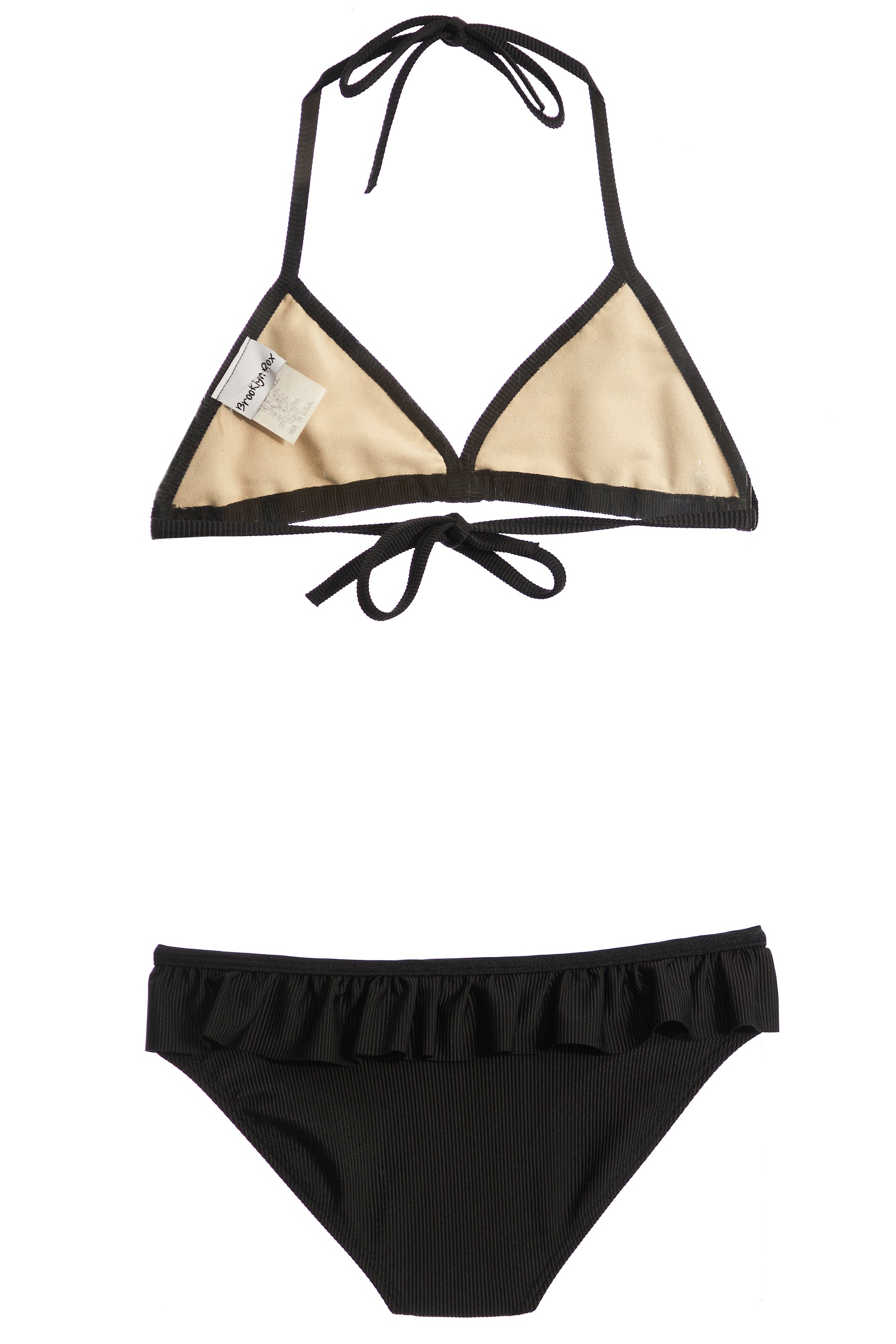 Rib Ruffle Bikini
