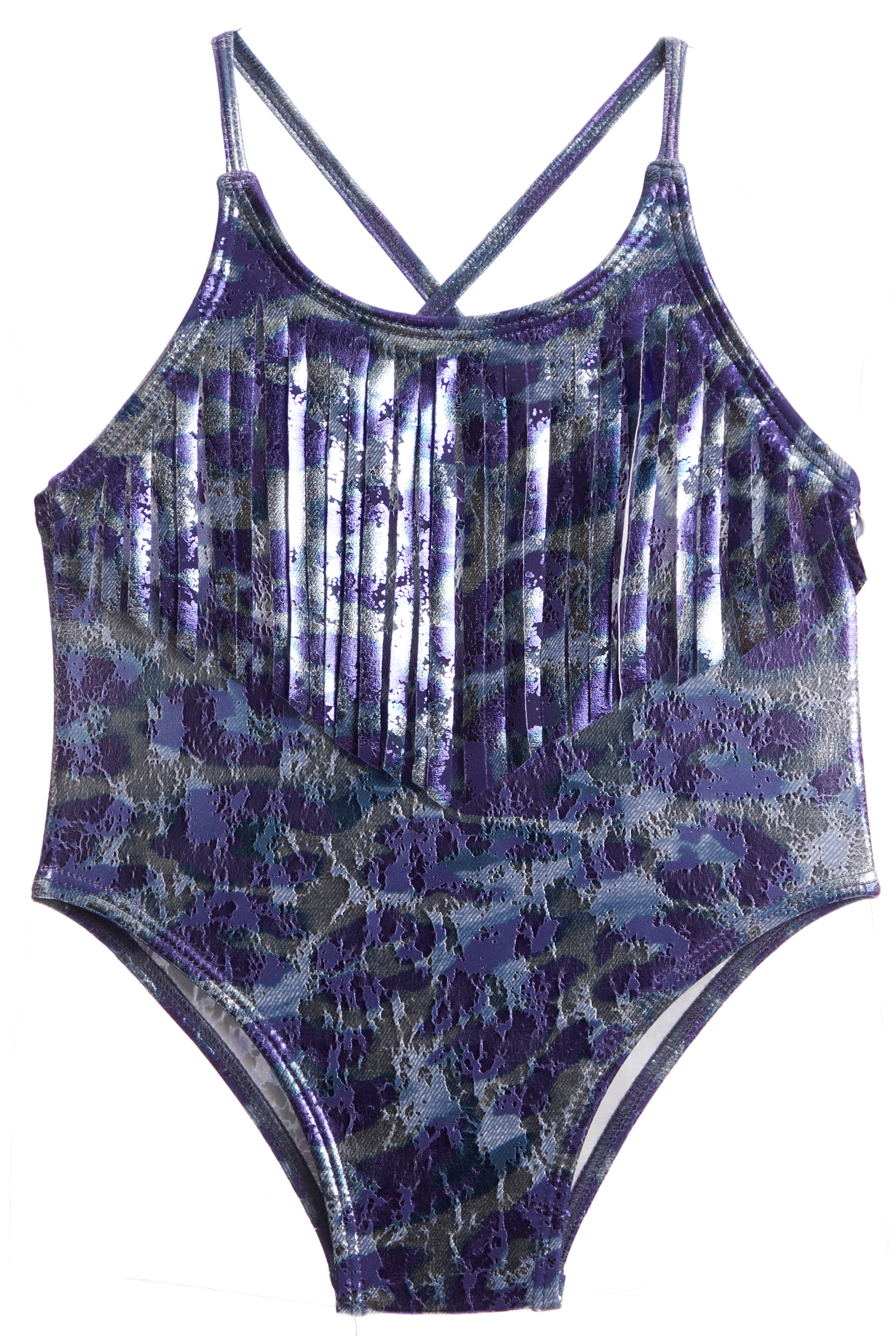 Denim Foil 1Pc with Fringe