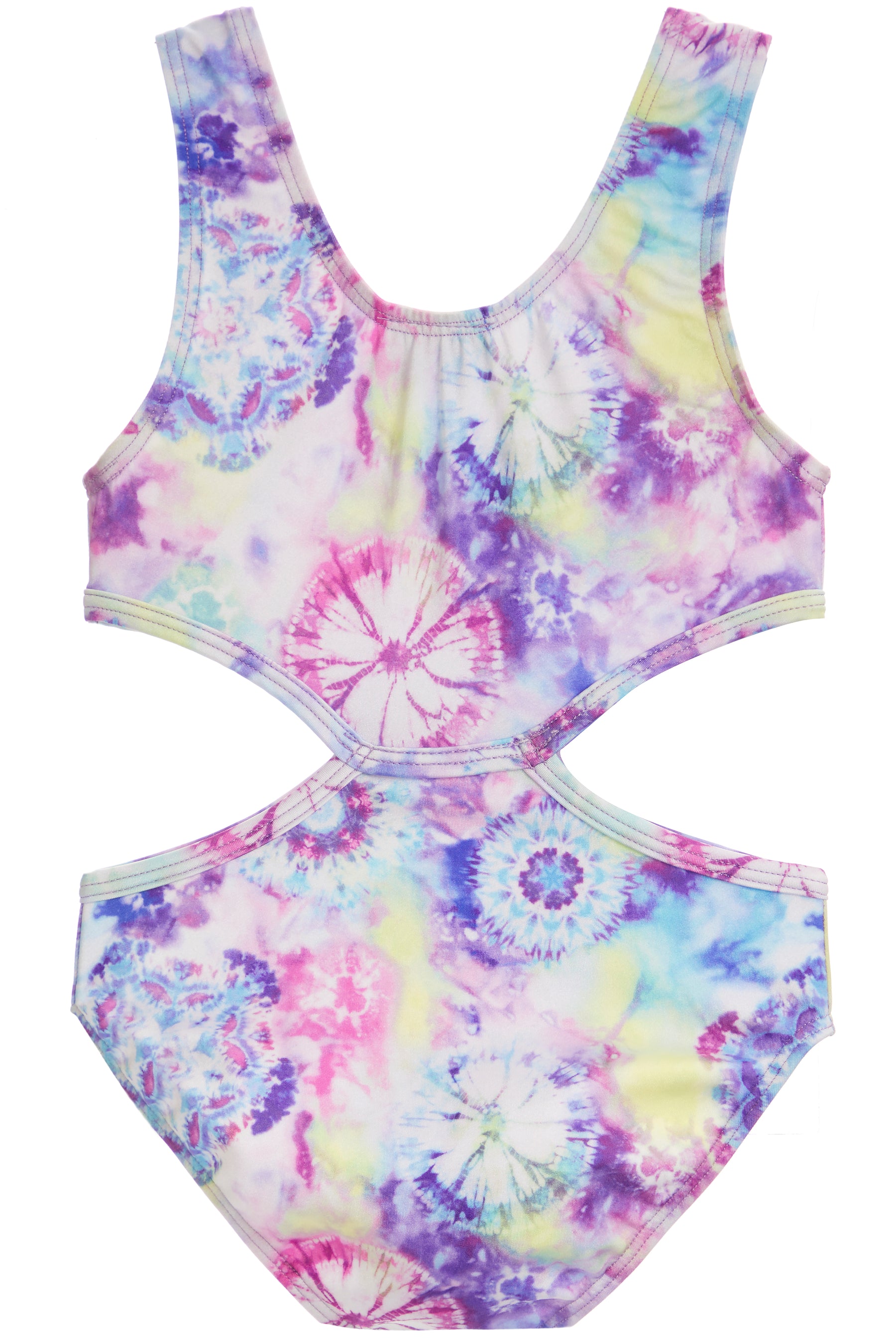 Tie Dye Cut Out 1Pc with Studs