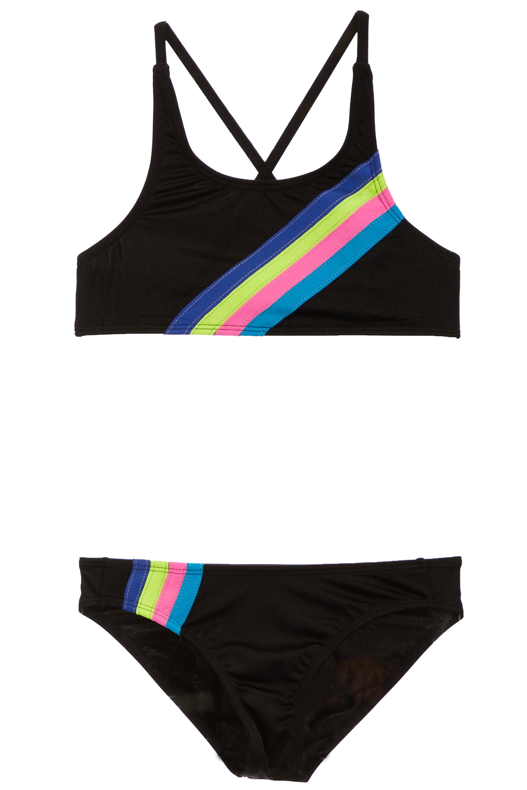 X-Back Stripe 2 pc Bikini
