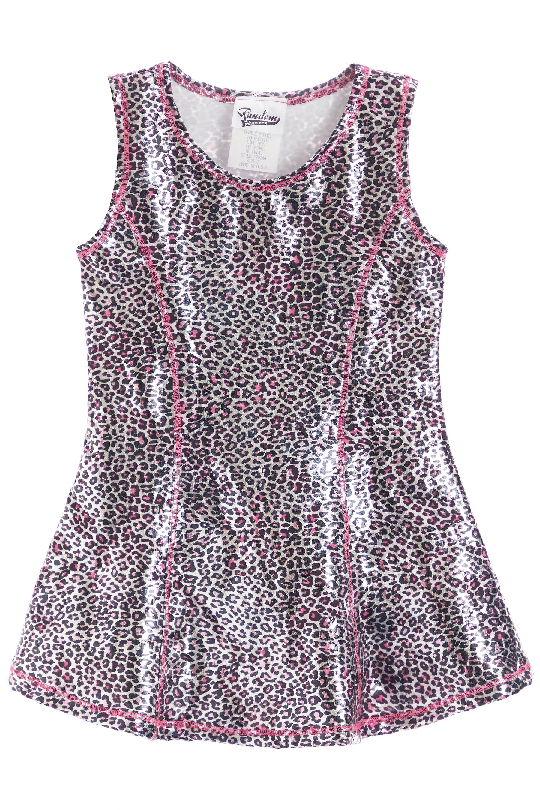 Fit & Flare Dress- Leopard