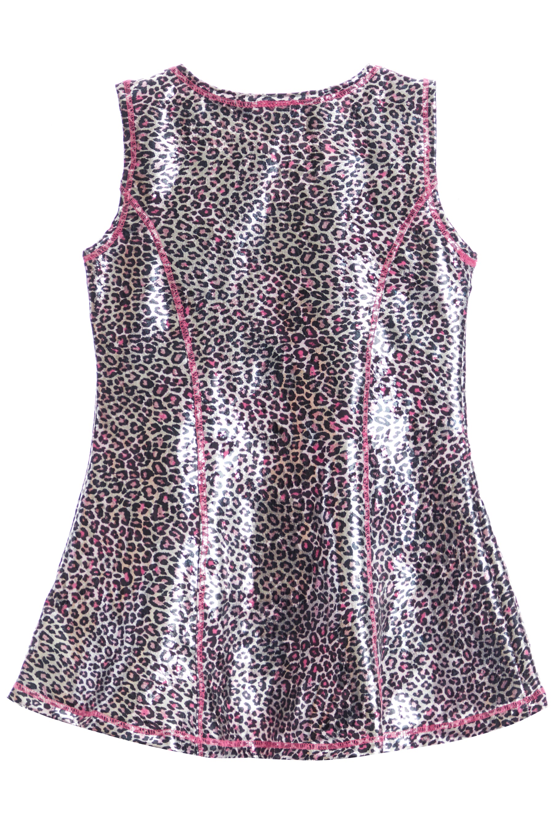 Fit & Flare Dress- Leopard