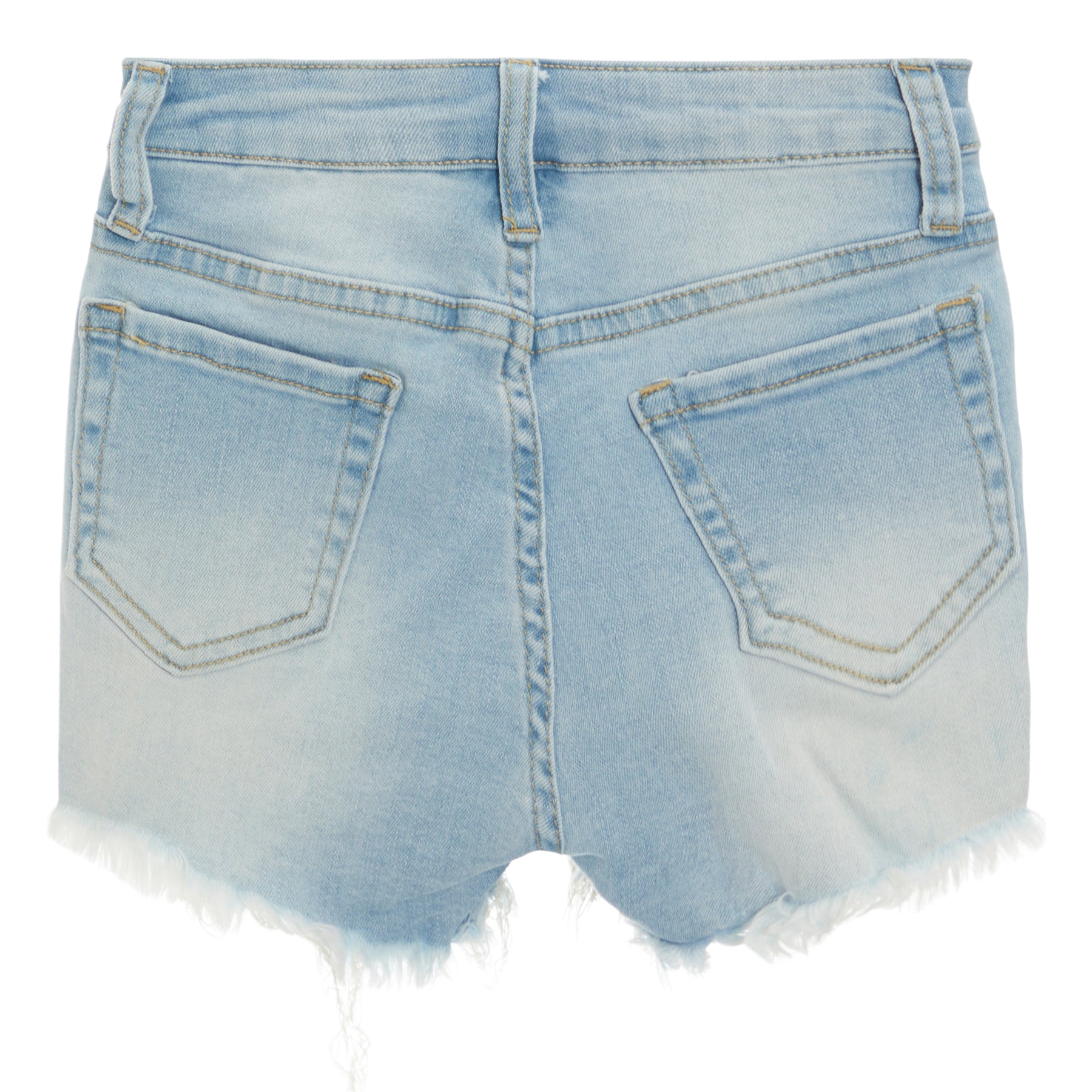 Destructed Denim Short