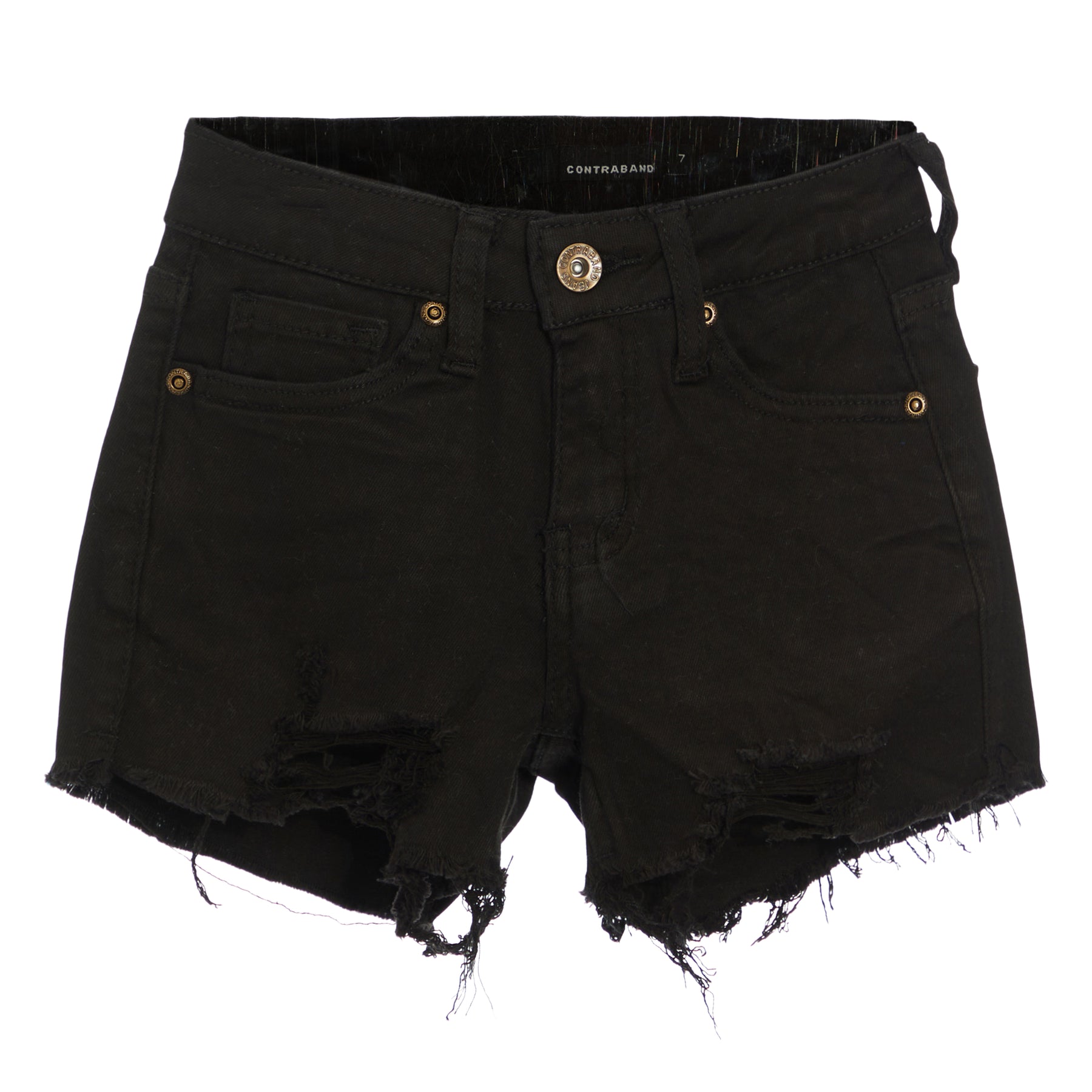 Black Ombre Short