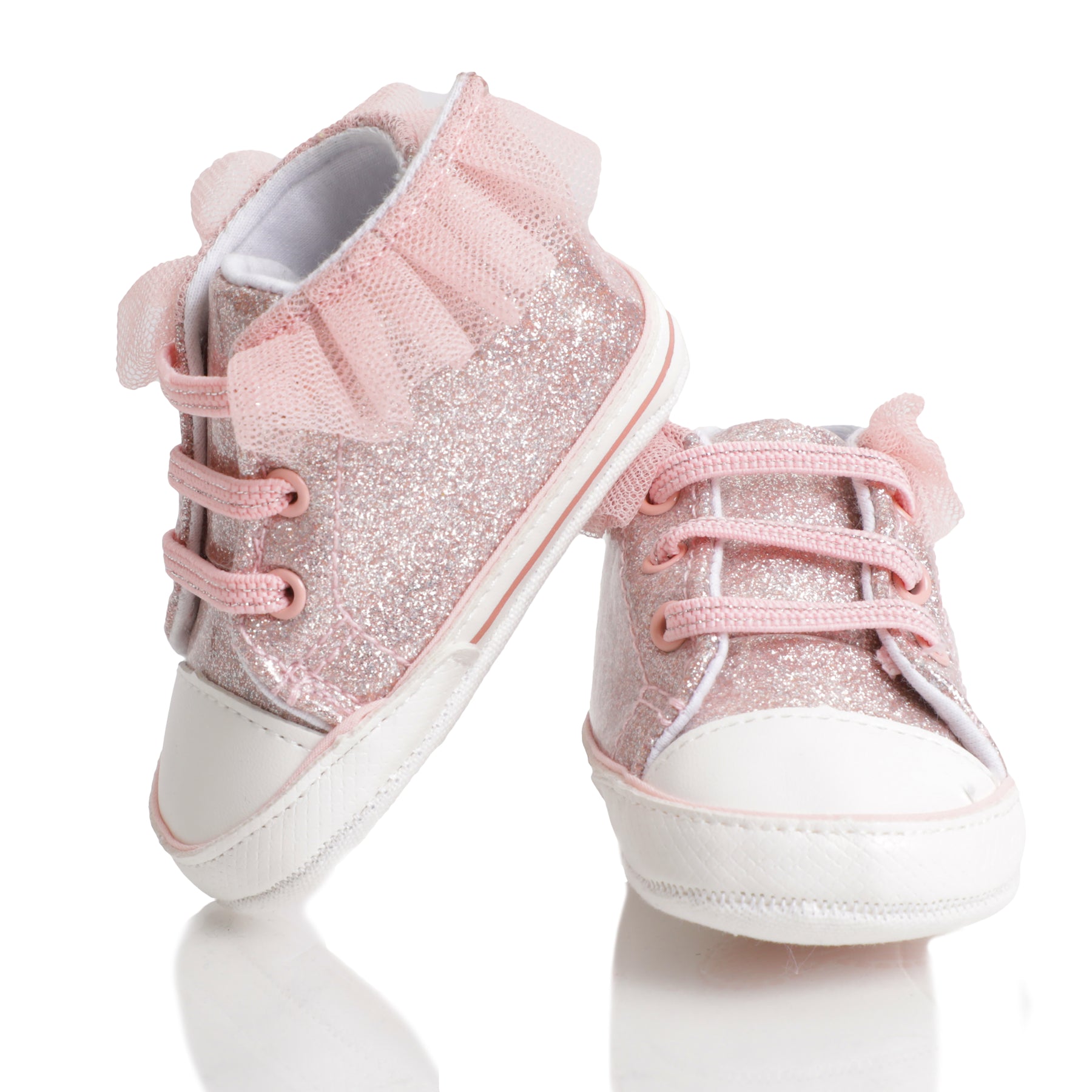 Sneaker with Tulle