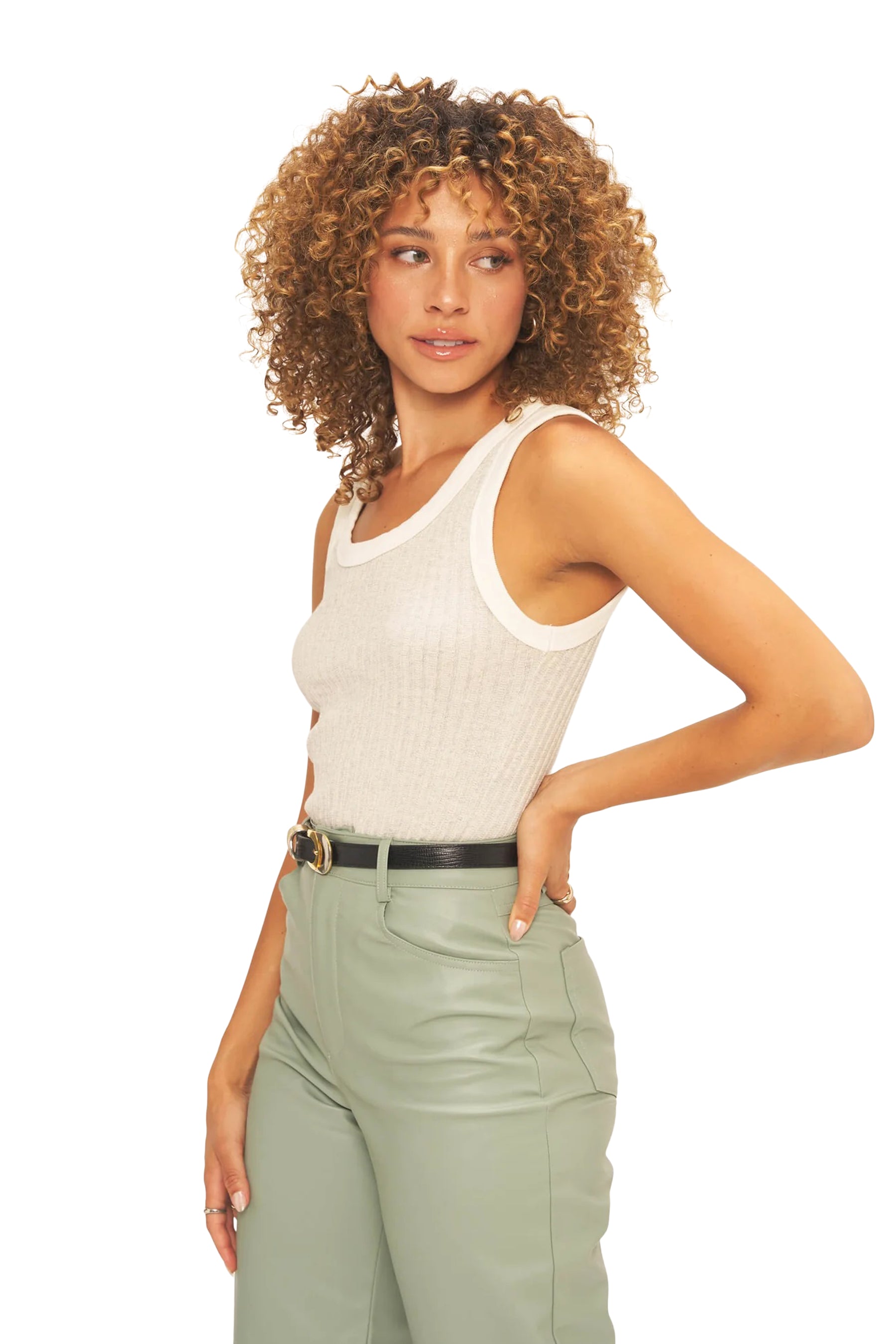 Cooper Sweater Rib Tank Top